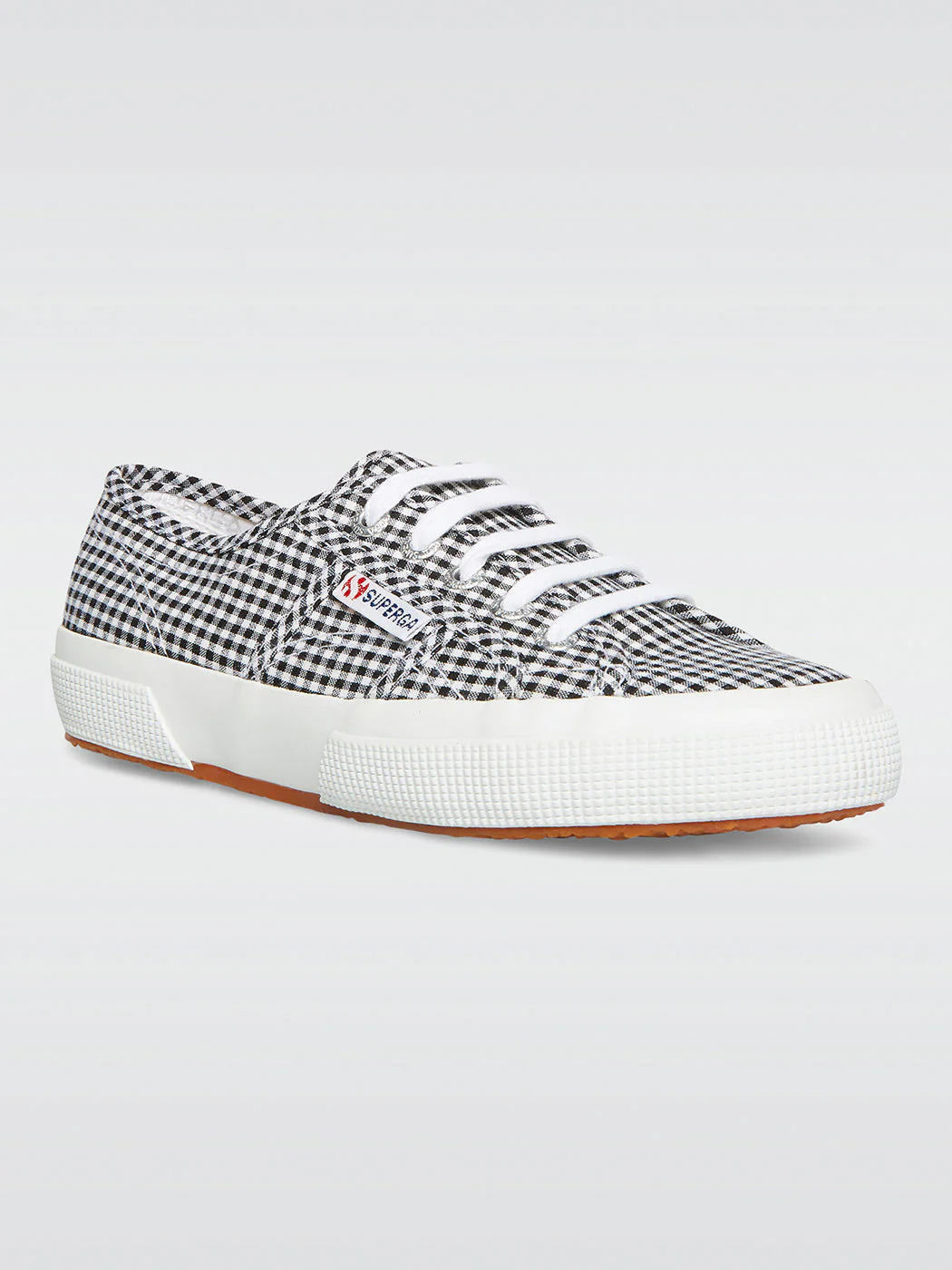 2750 Mini Gingham - White-White-Black - Image 2