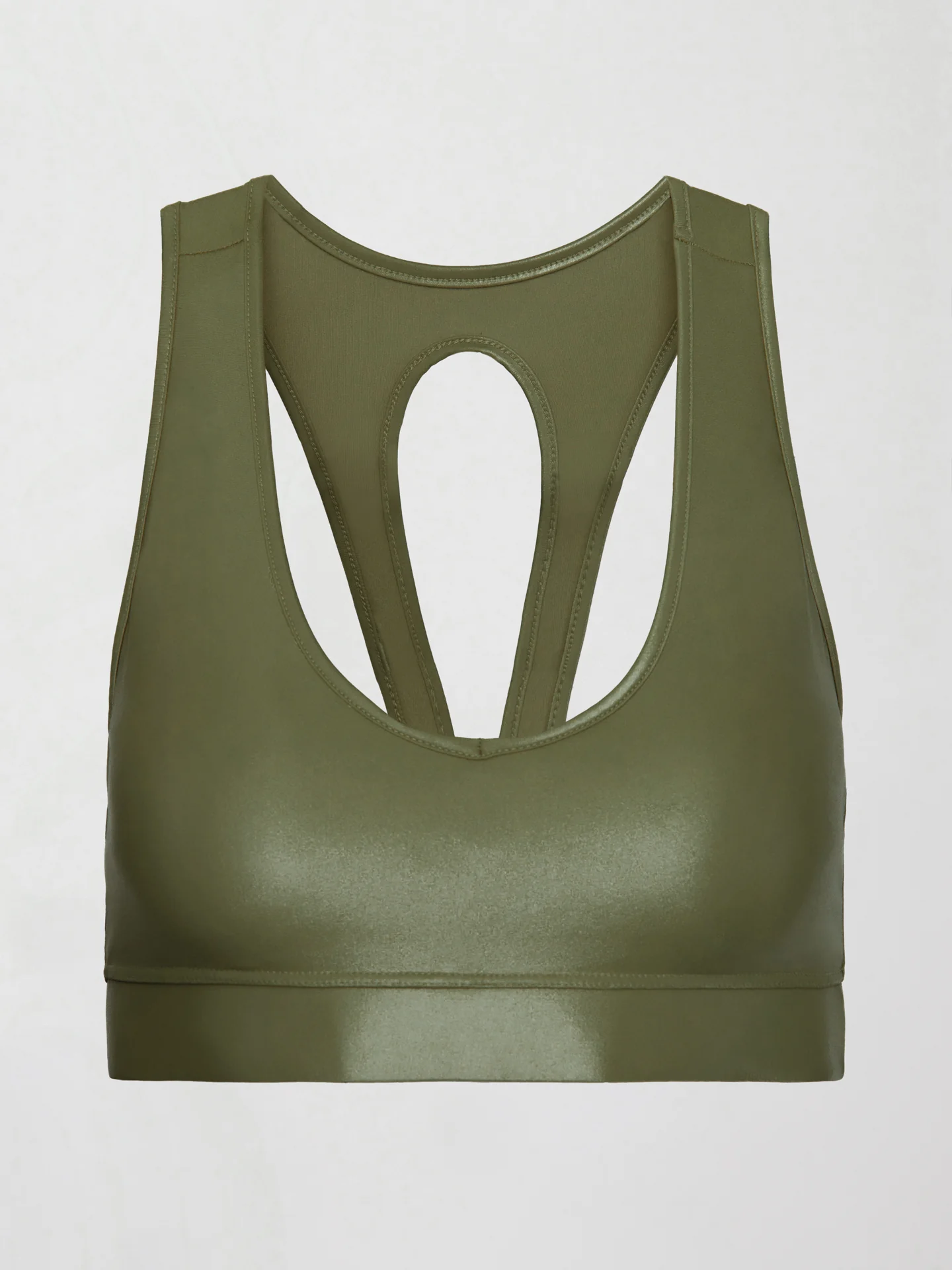 Action Bra 2.0 in Takara Shine - Olive - Image 7