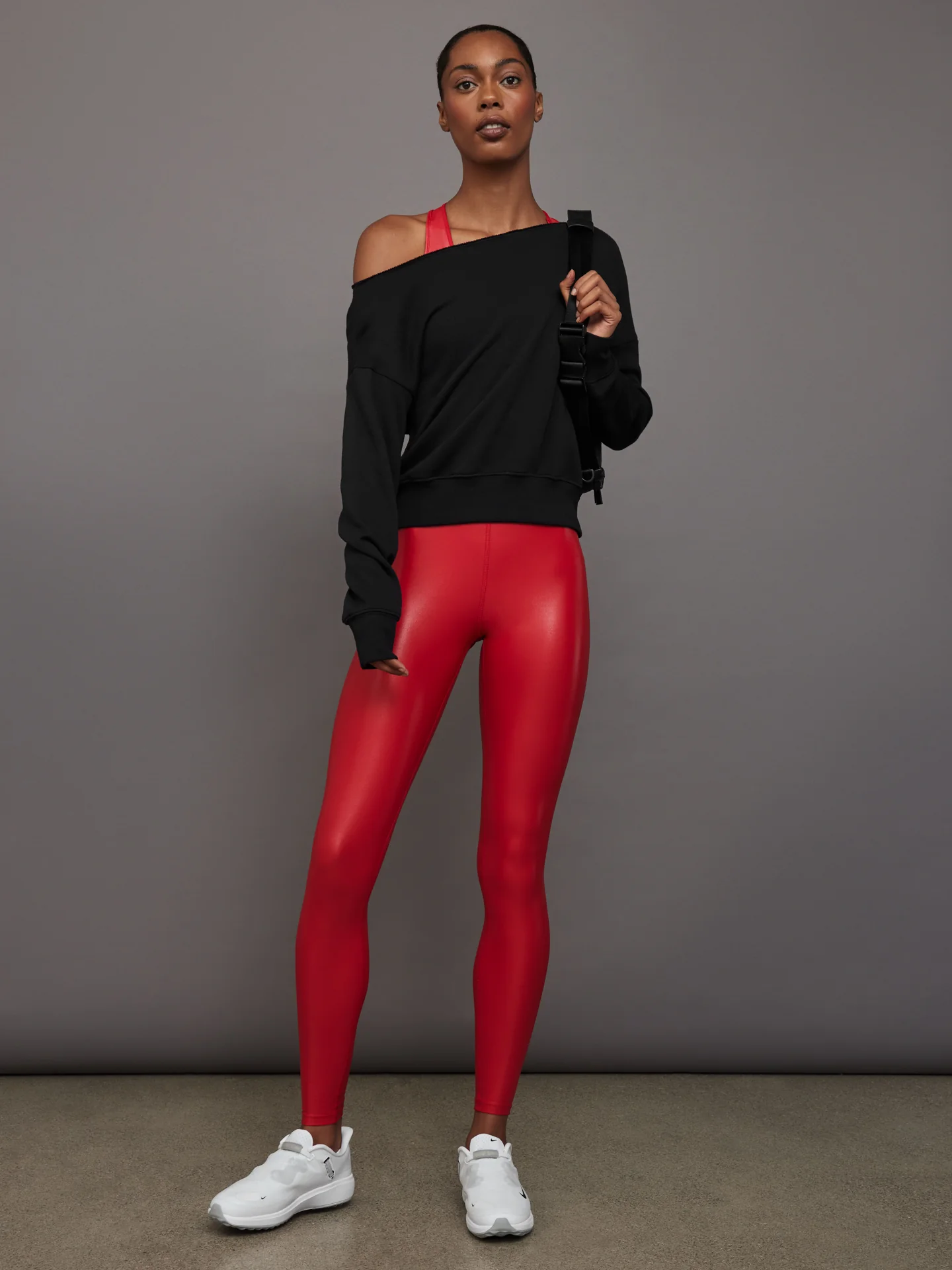 Action Bra 2.0 in Takara Shine - Haute Red - Image 4