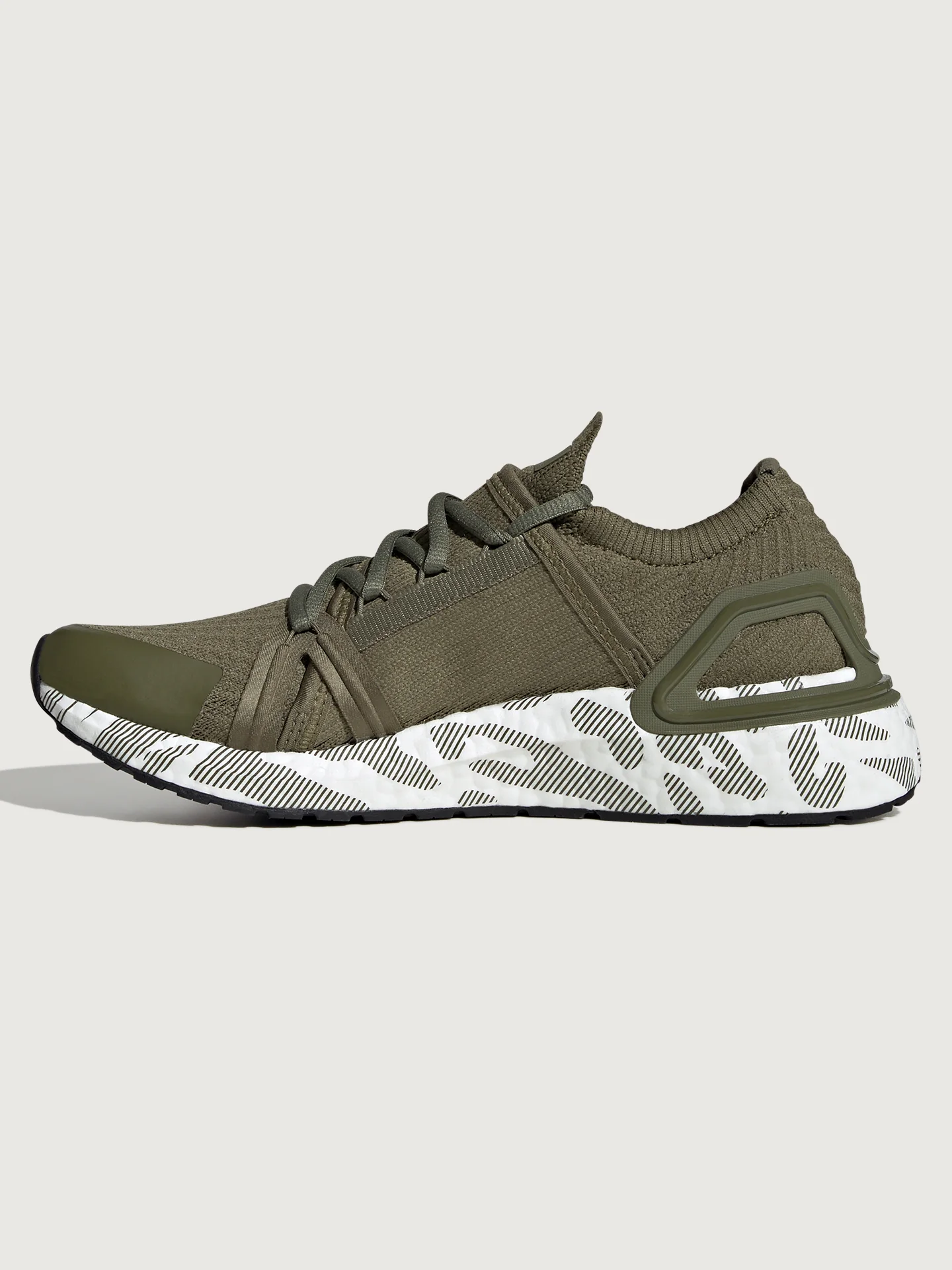 adidas by Stella McCartney Ultraboost DNA - Trace Khaki/Black/White - Image 2