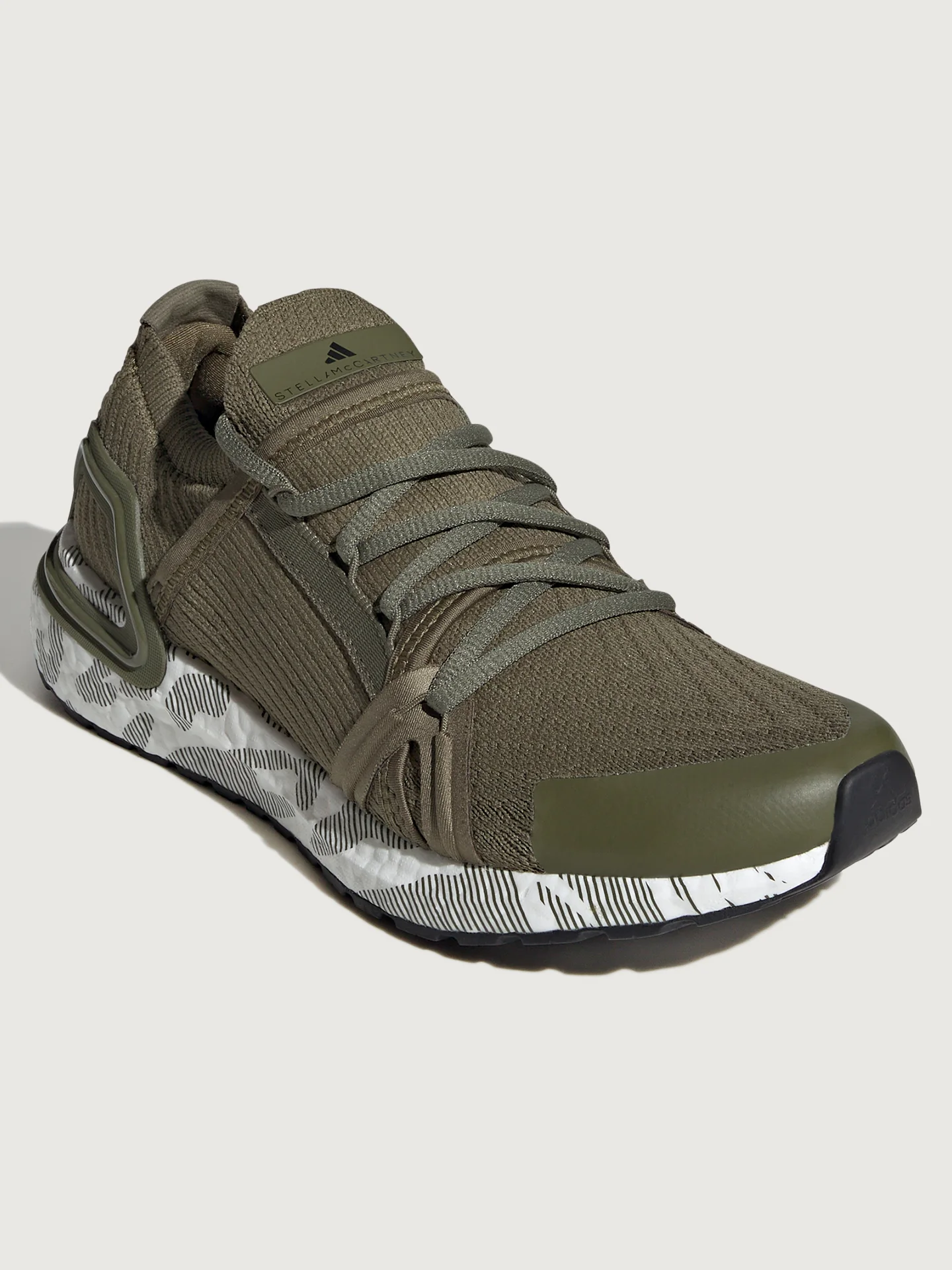 adidas by Stella McCartney Ultraboost DNA - Trace Khaki/Black/White - Image 4