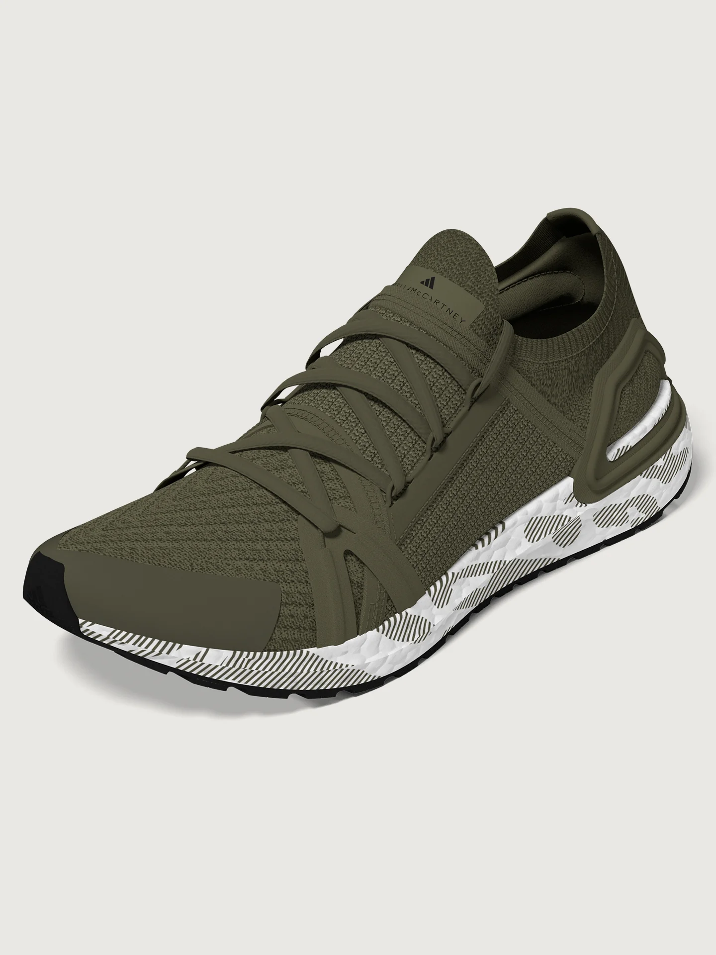 adidas by Stella McCartney Ultraboost DNA - Trace Khaki/Black/White - Image 5