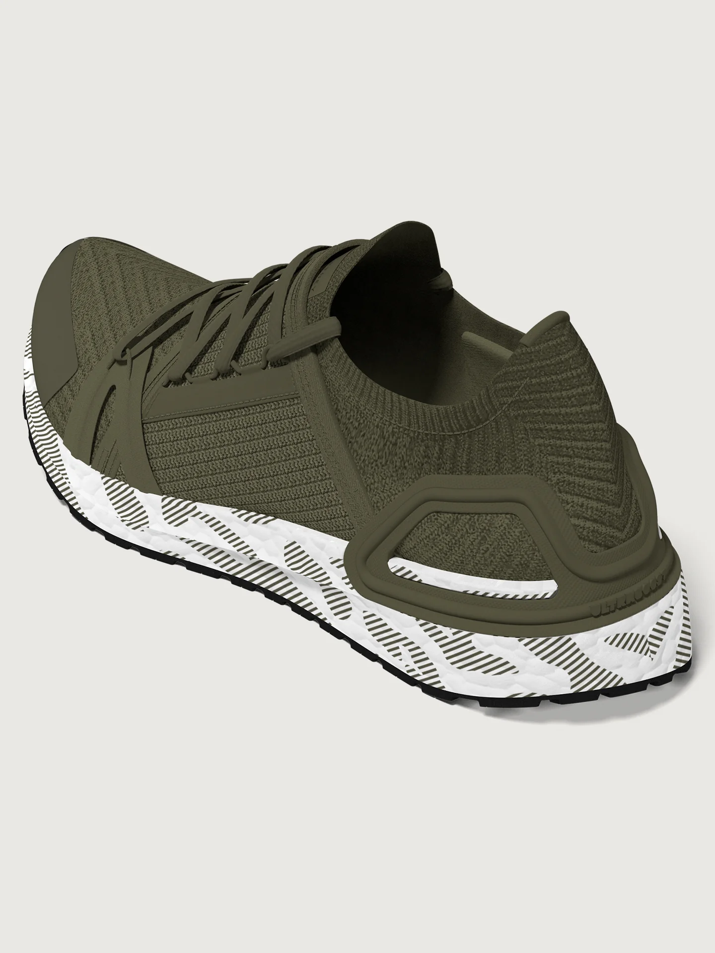 adidas by Stella McCartney Ultraboost DNA - Trace Khaki/Black/White - Image 6