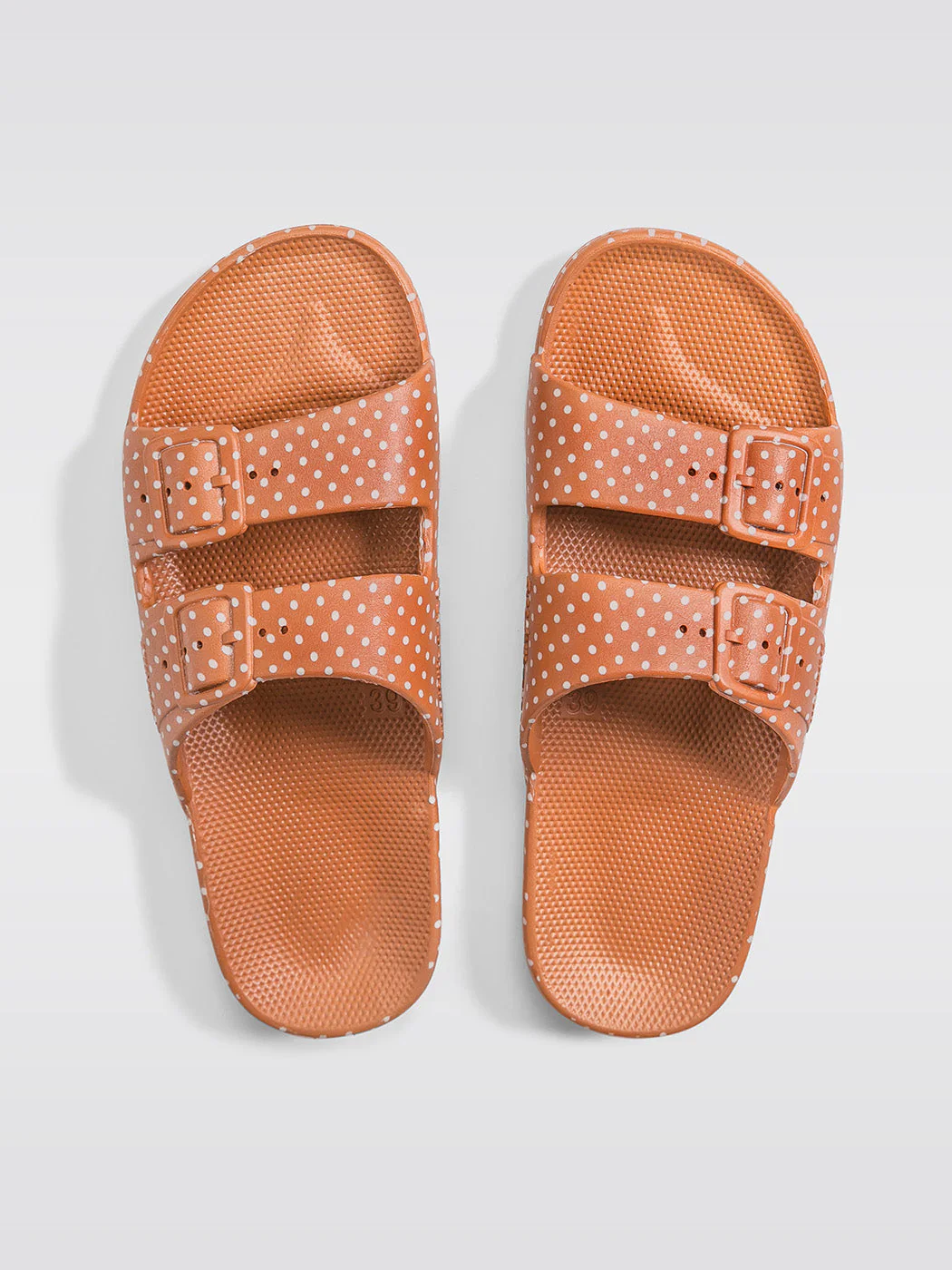 Adult Moses Sandal - Fancy - Stone Dots On Toffee - Image 2
