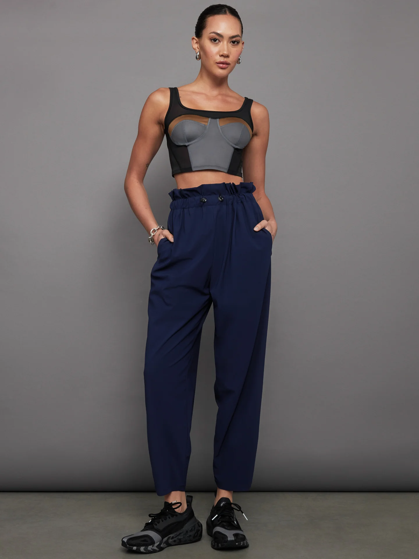 Aerial Gloss Bustier - Alloy - Image 5