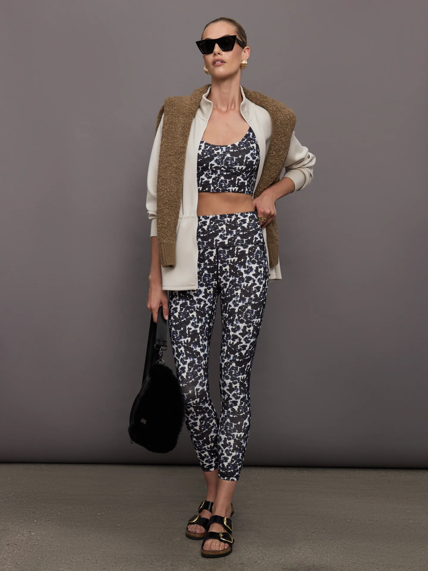 Ailsa Zip Through Midlayer - Rainy Day - Image 7