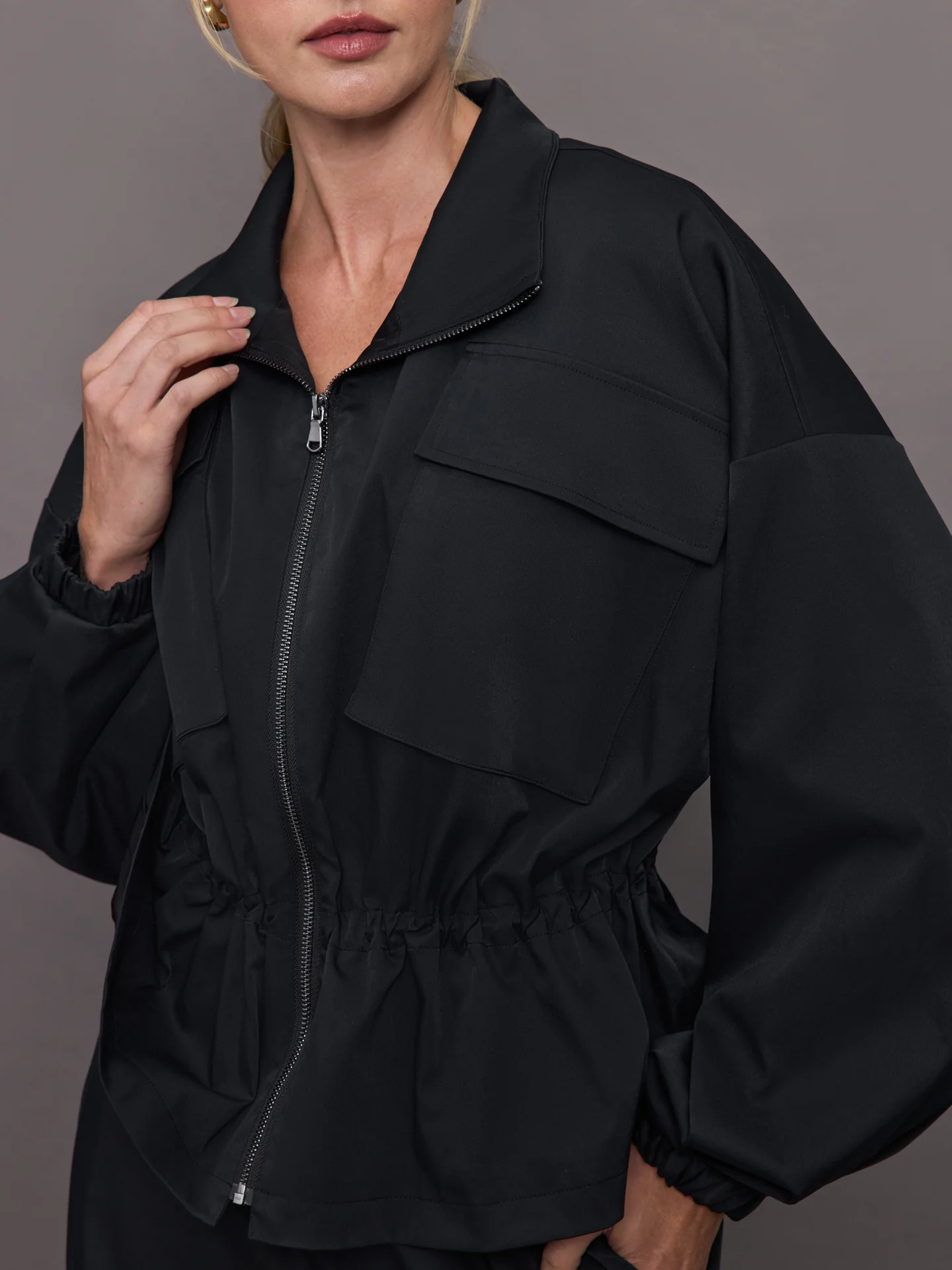 Ares Jacket - Black - Image 3