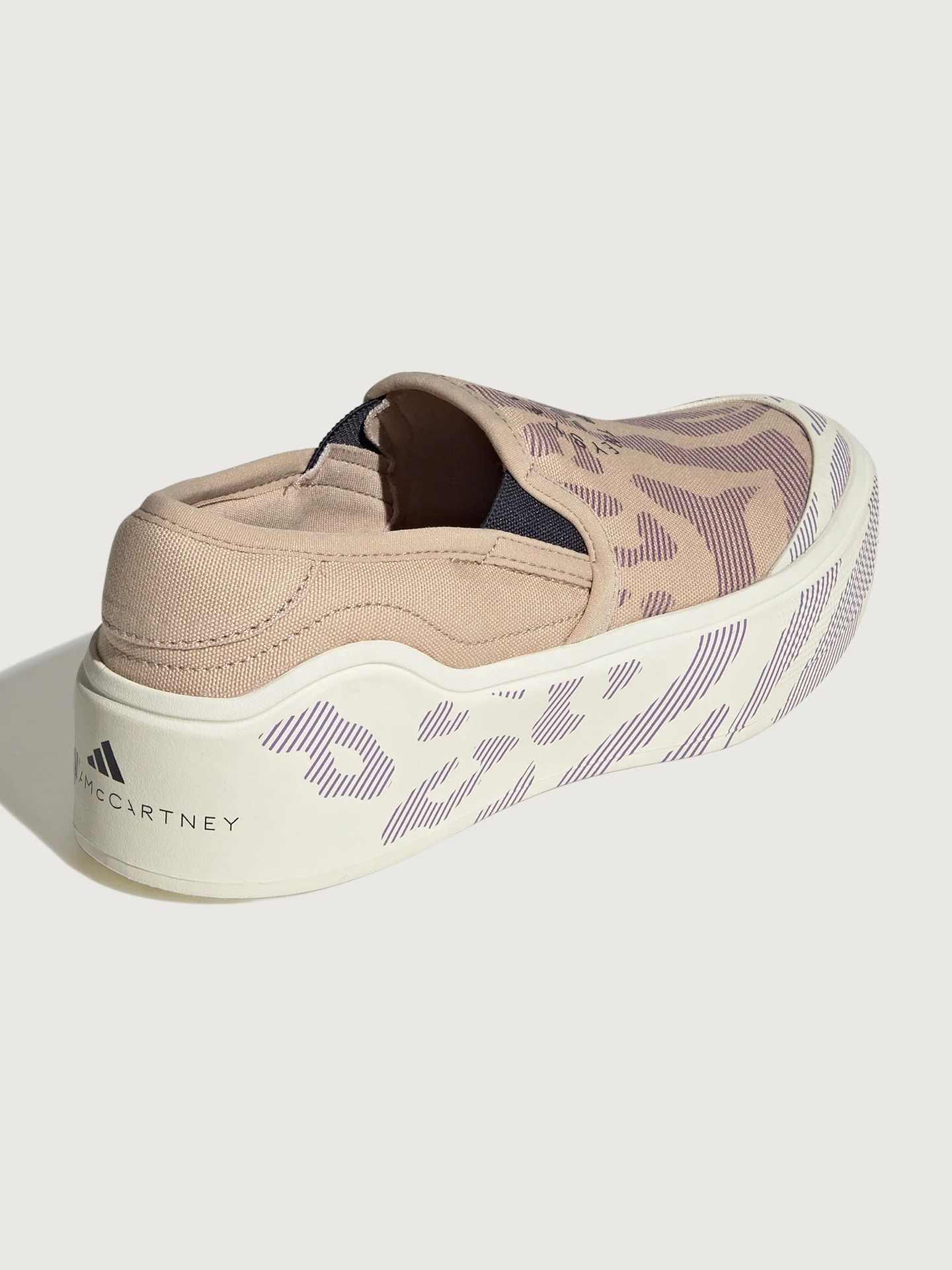 aSMC COURT SLIP ON REG COTTON - GINGER/deep lilac/legend ink - Image 4