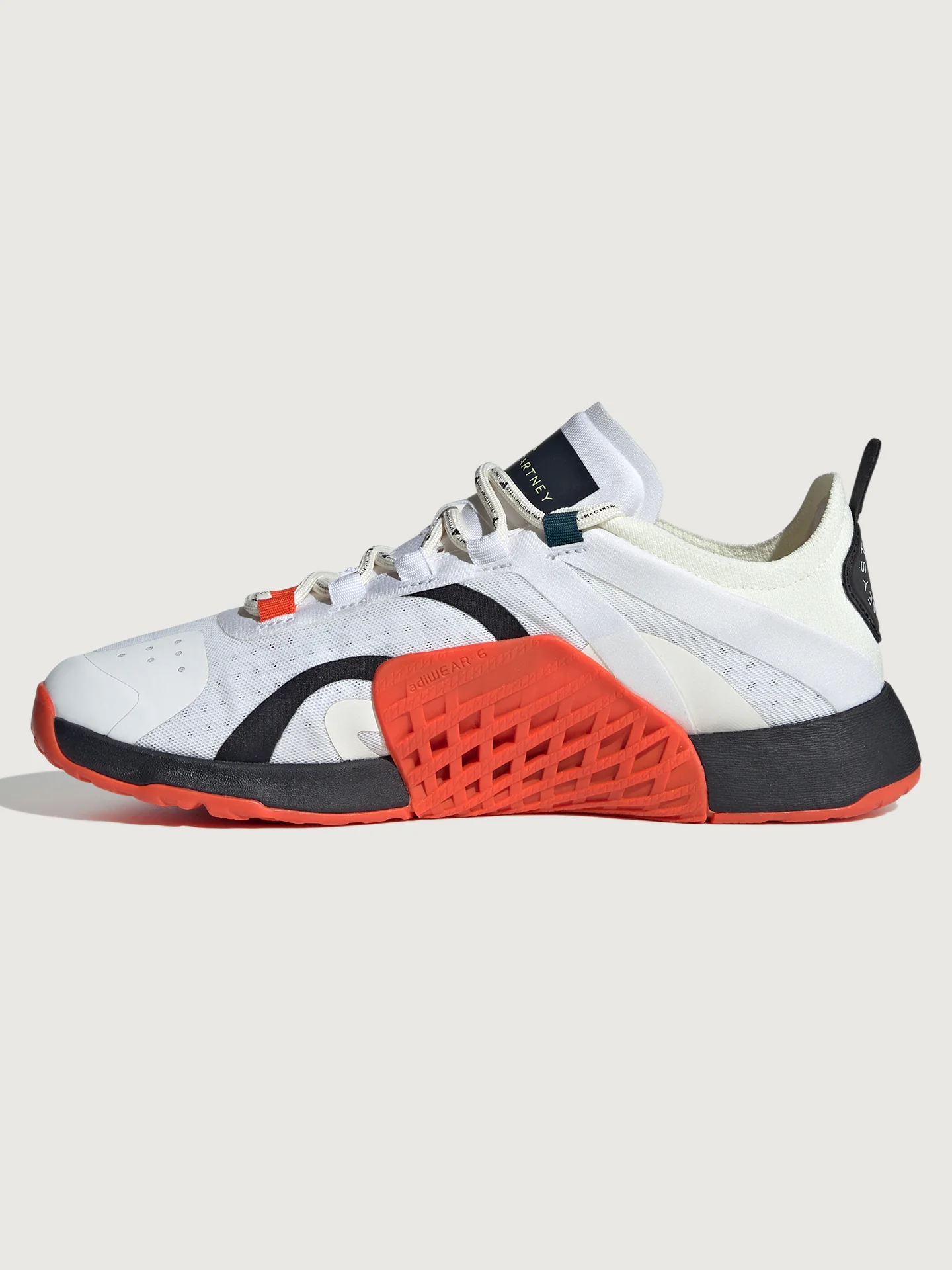 ASMC Dropset Training Shoe - White/Off White/Active Orange - Image 2