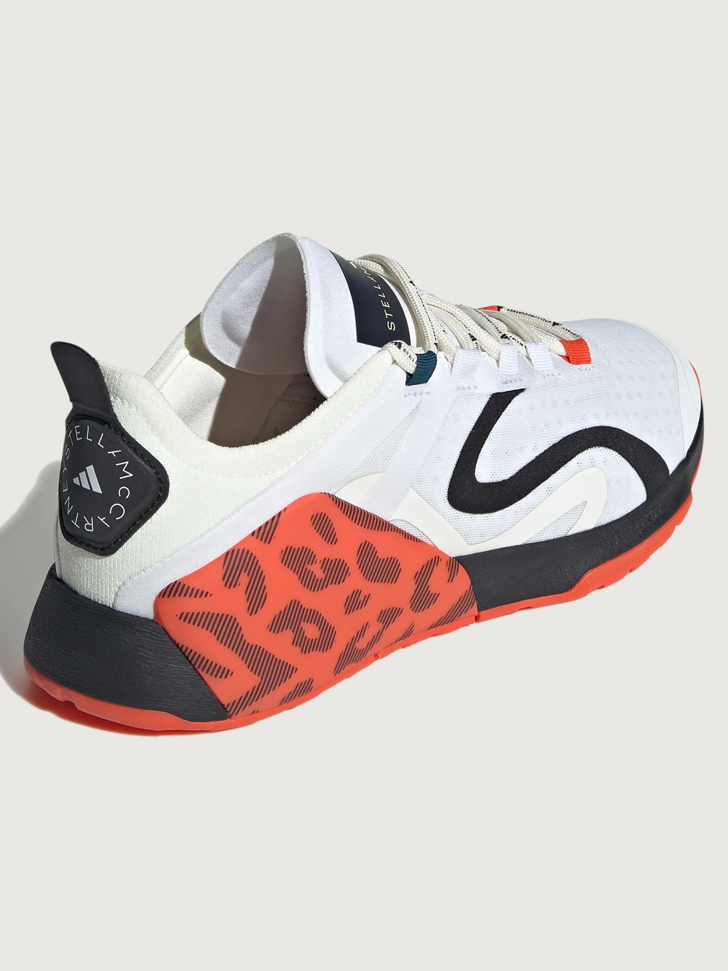 ASMC Dropset Training Shoe - White/Off White/Active Orange - Image 3