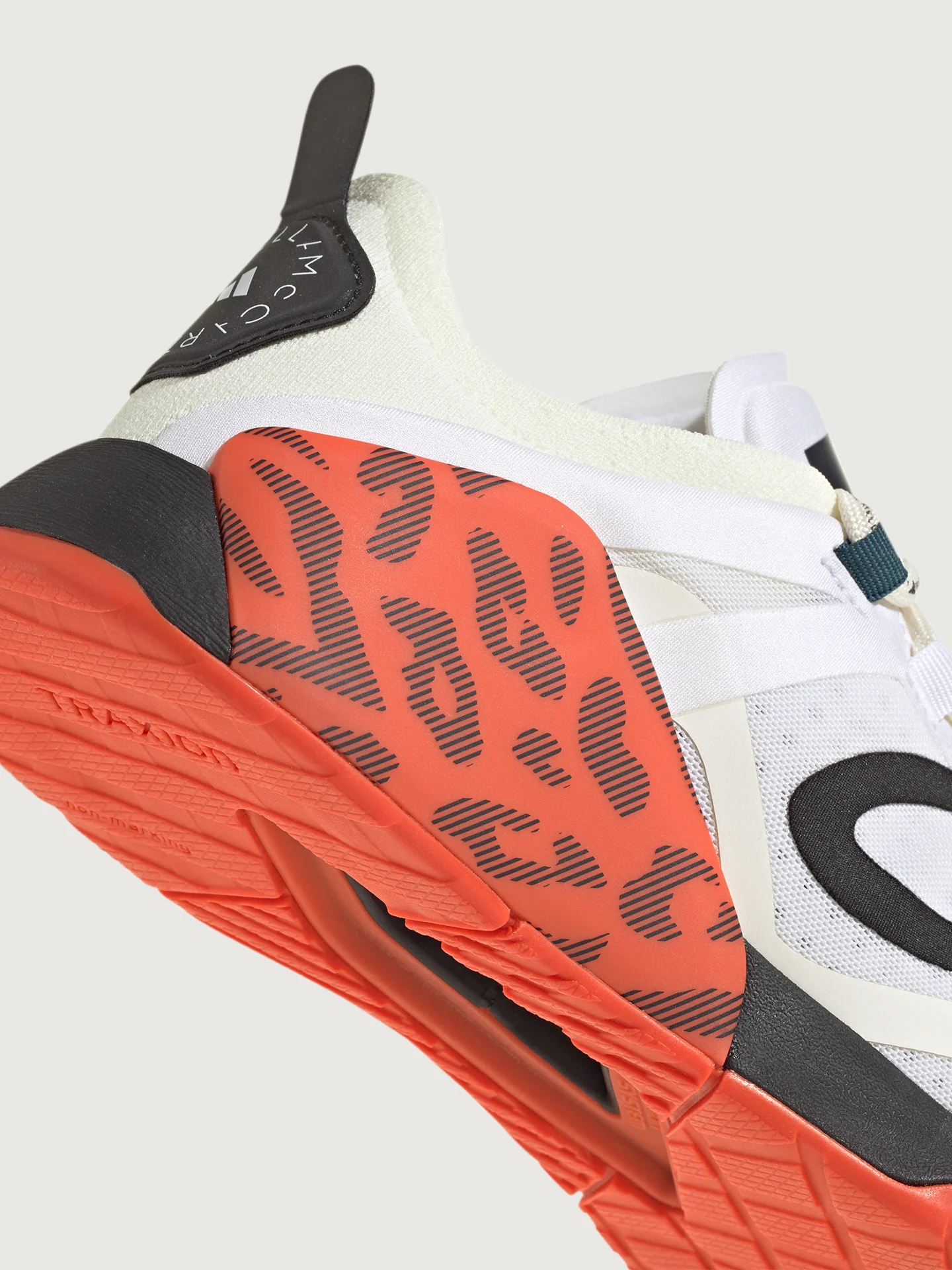 ASMC Dropset Training Shoe - White/Off White/Active Orange - Image 5