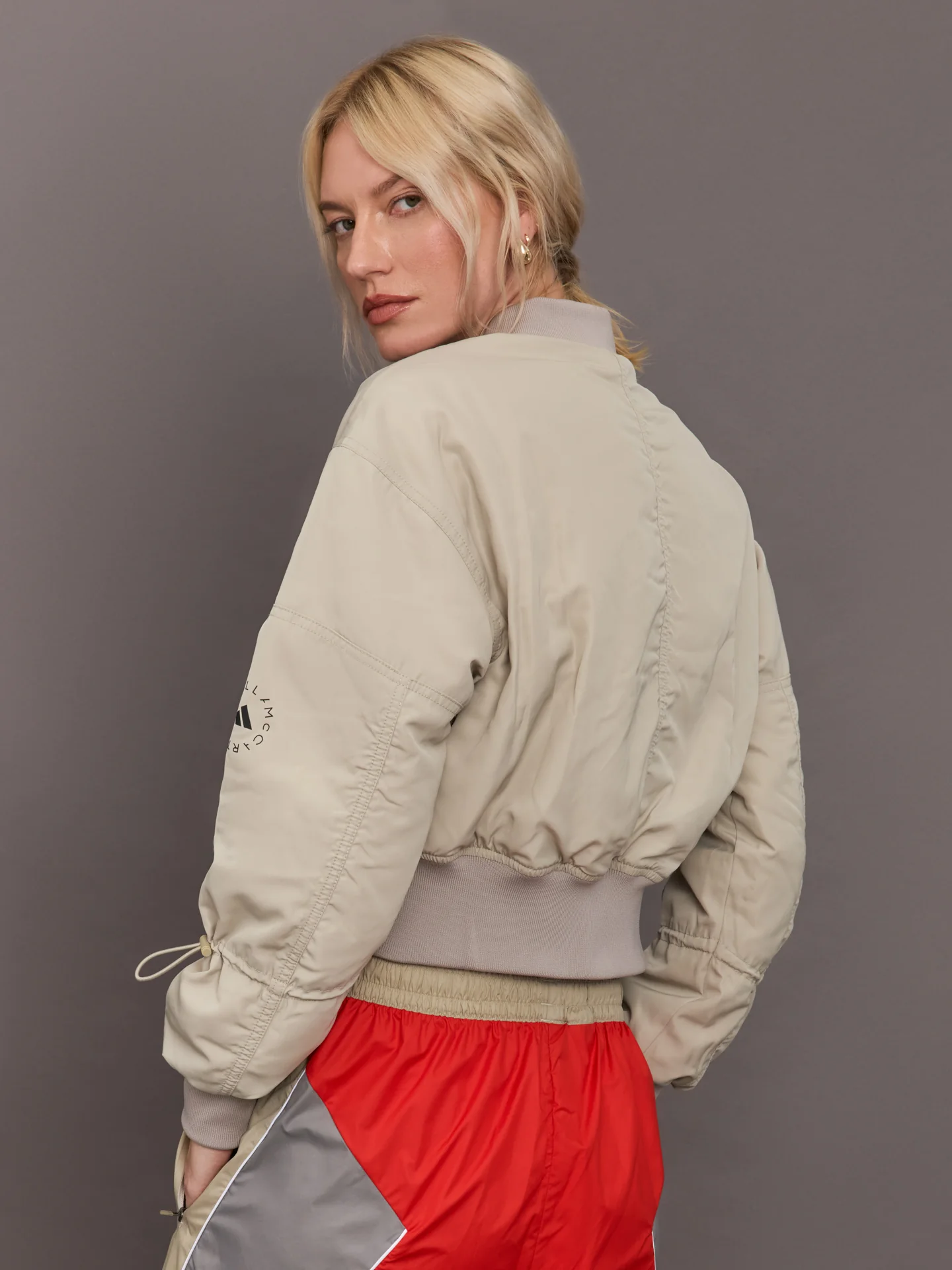aSMC SW Bomber Crop - Desert Sand-Smc - Image 2