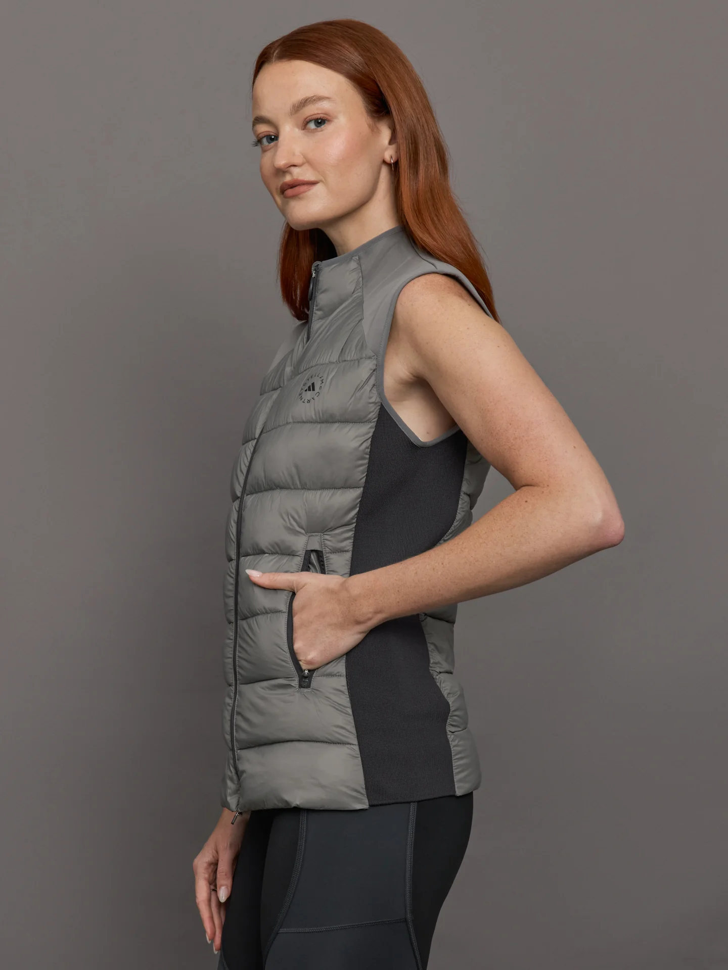 aSMC TrueNature Golf Vest - Deep Dove - Image 3