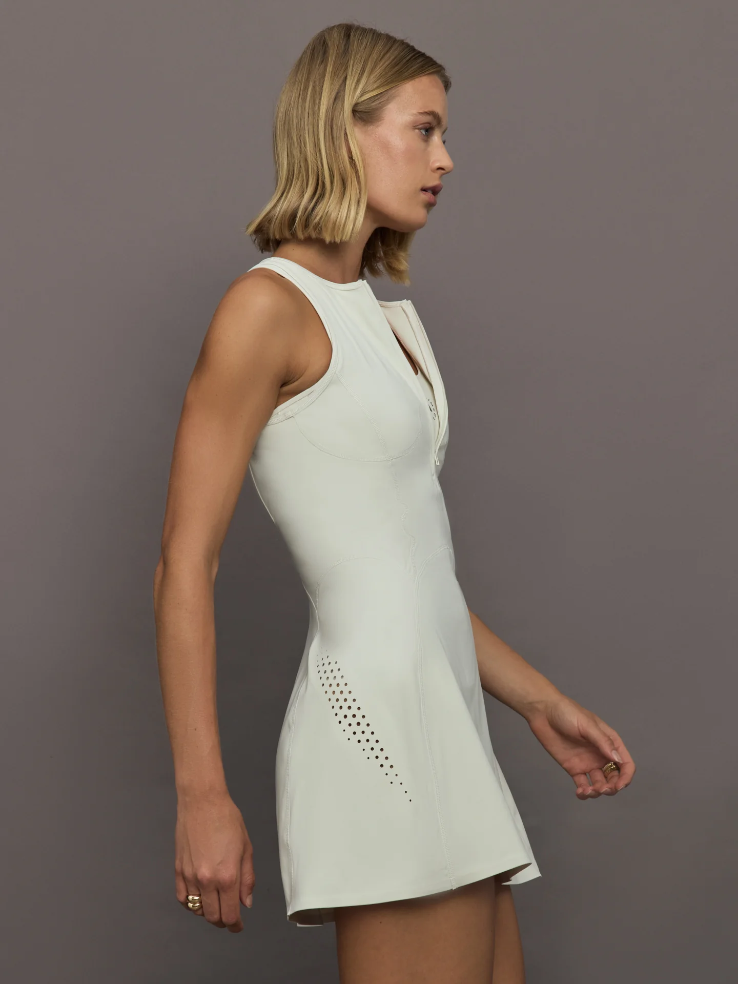 aSMC TruePurpose Training Dress - Almond Milk-Smc - Image 4