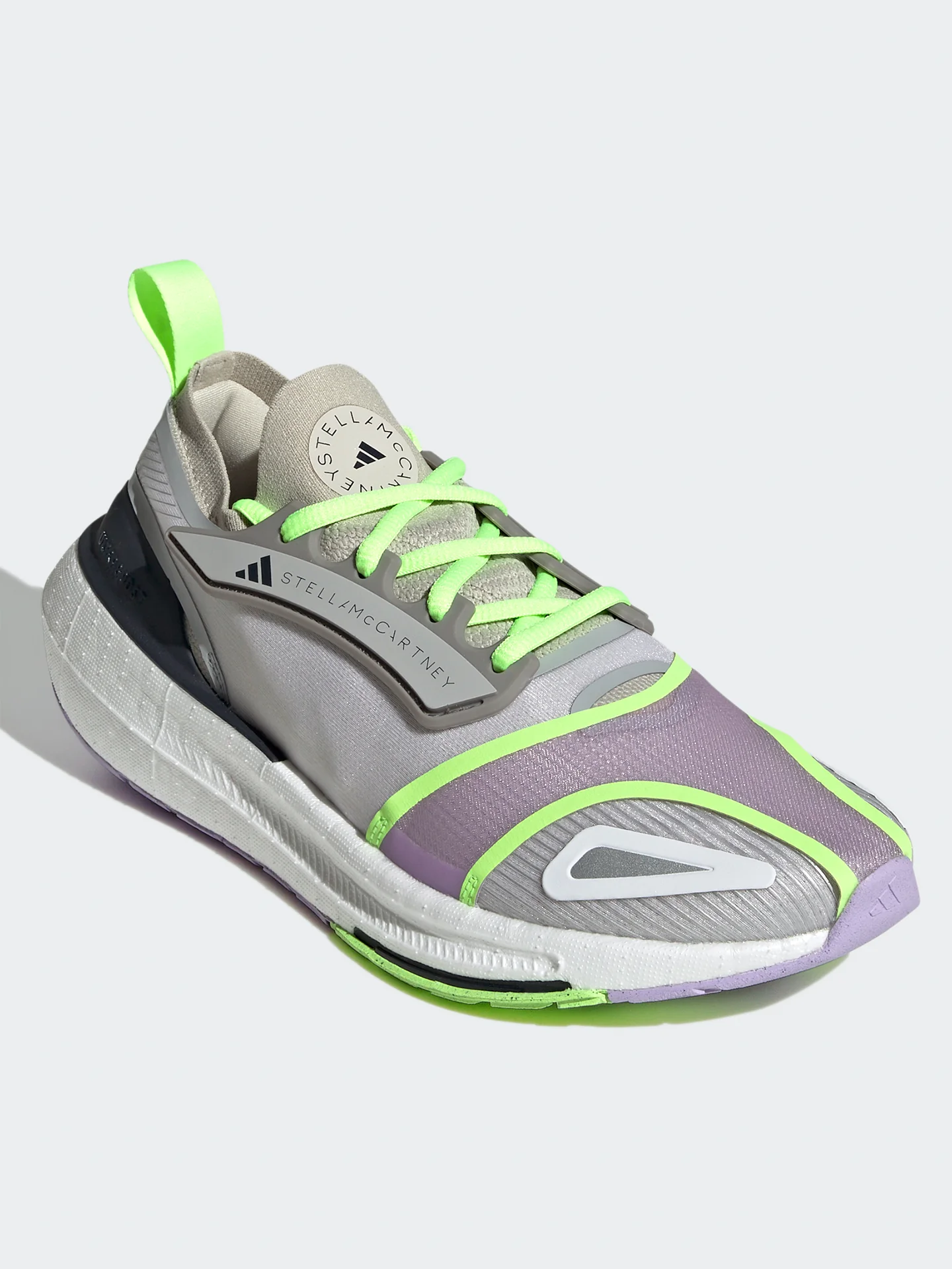 aSMC Ultraboost 23 lower footprint - gobi/semi flash green/purple glow - Image 4