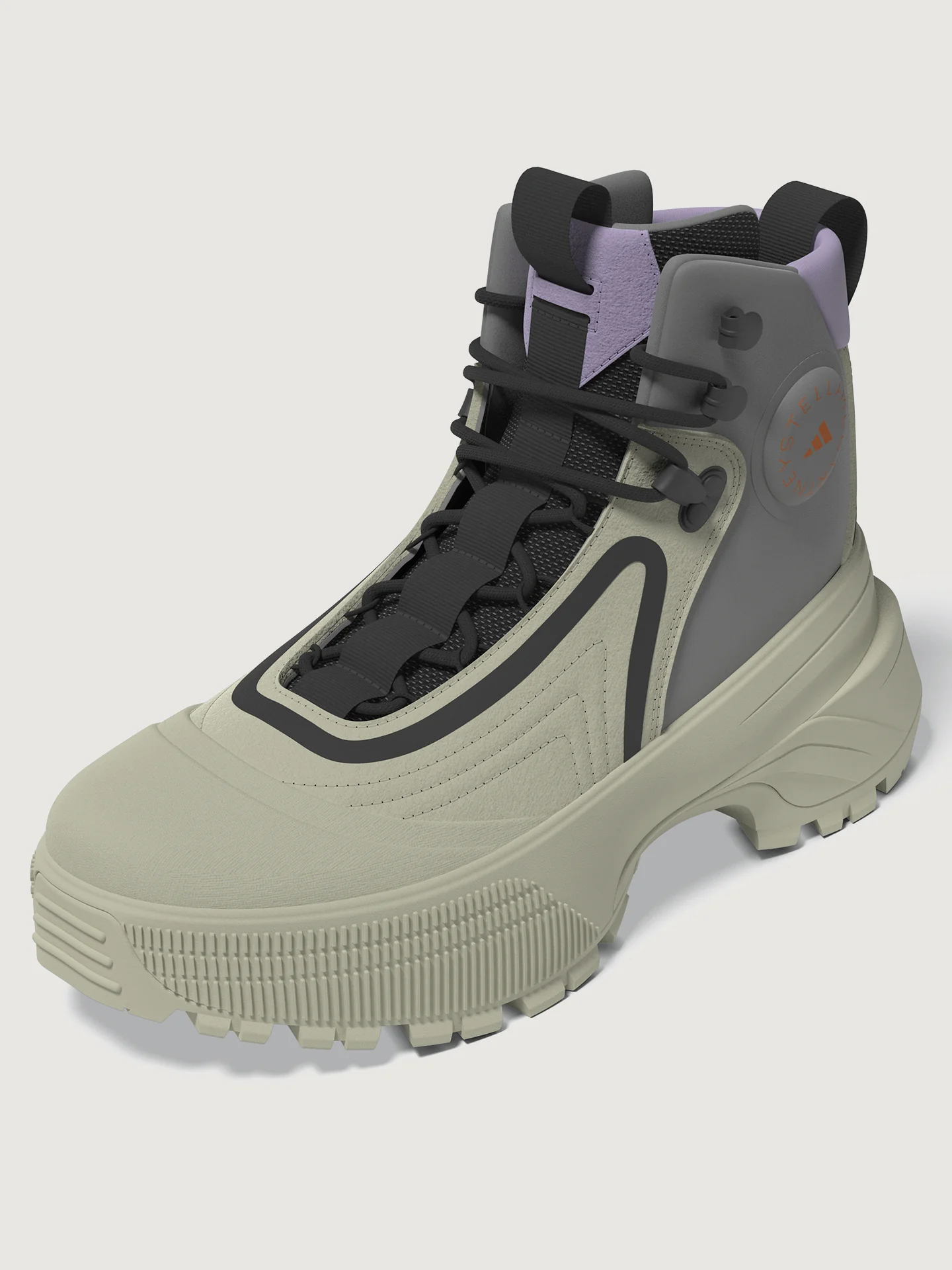 aSMC x TERREX HIKING BOOT - sand/utility black/purple glow - Image 3