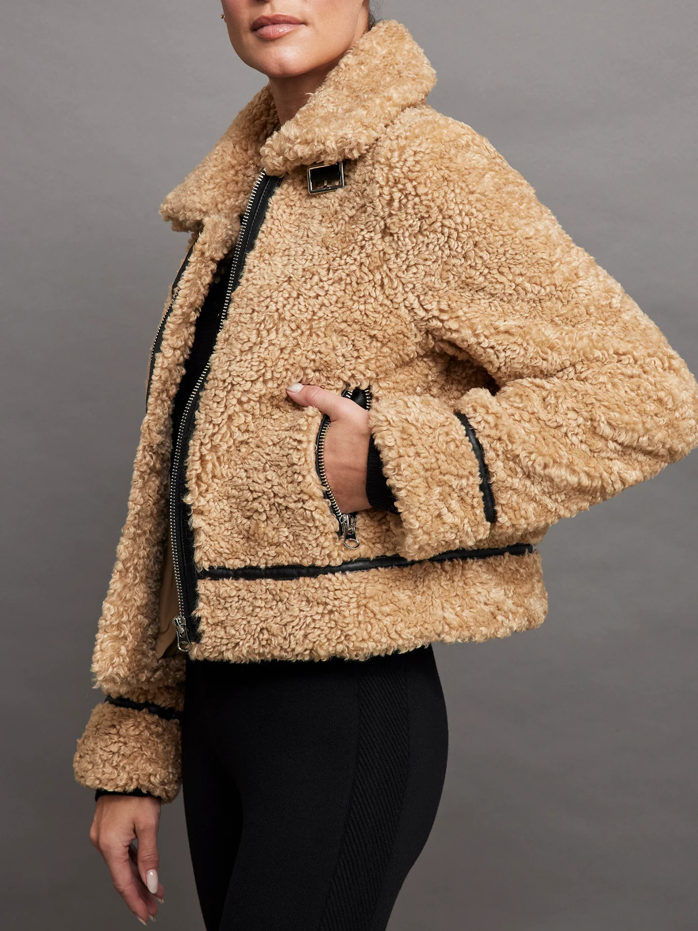 Audrey Jacket - Nougat - Image 4