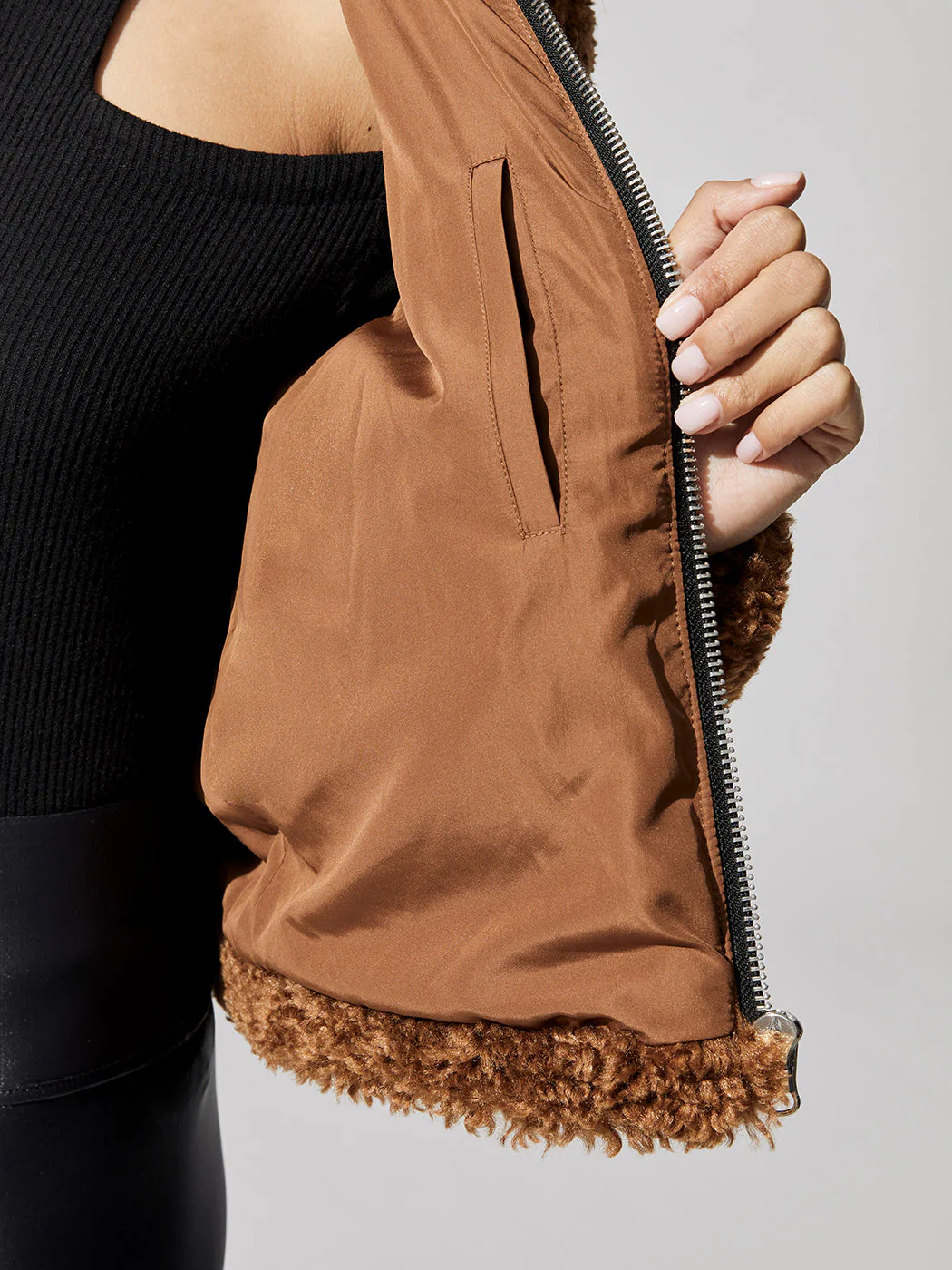 Audrey Jacket - Brown - Image 5