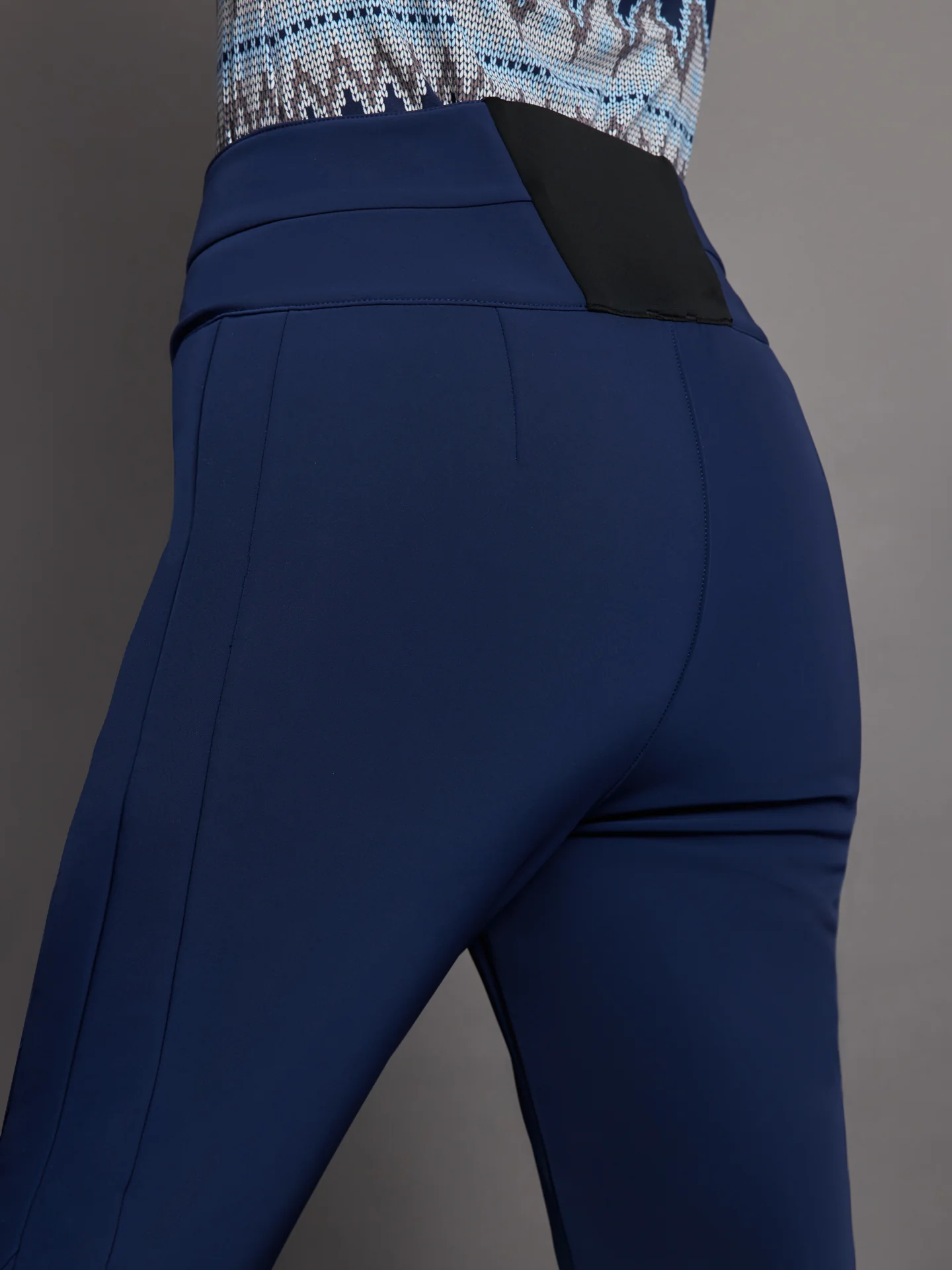 Aurora High Waist Flare Pant - Navy - Image 5