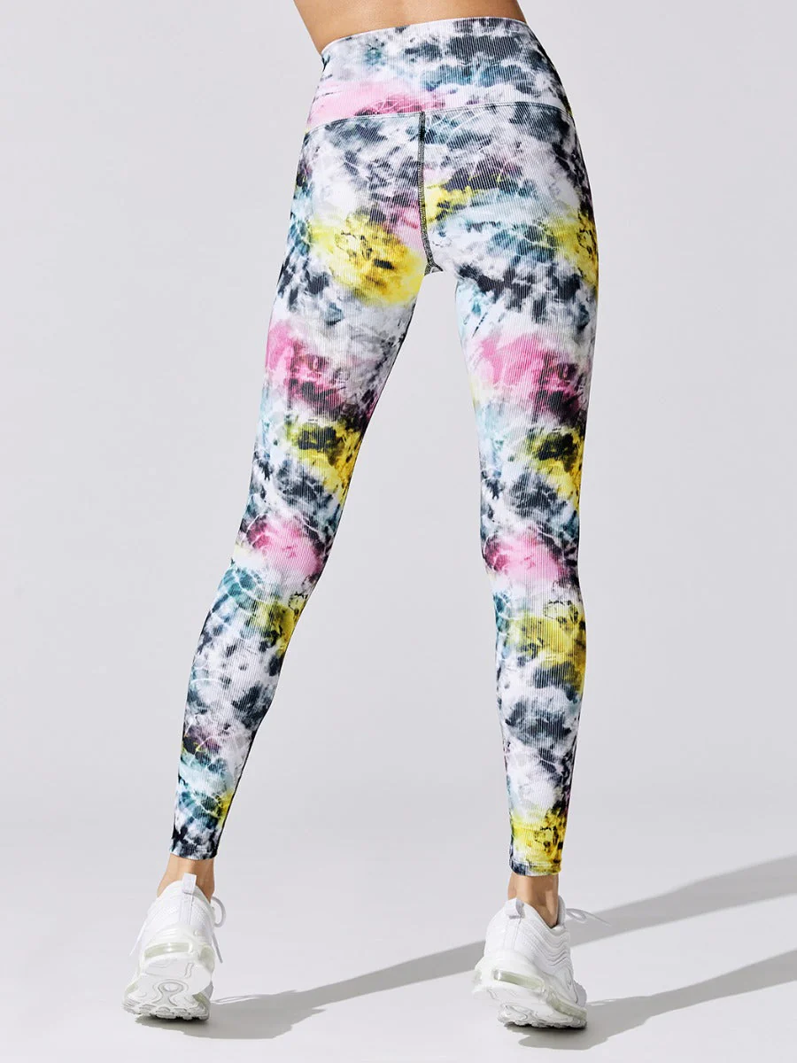 Ayla Legging - Bold Blue Tie Dye - Image 3