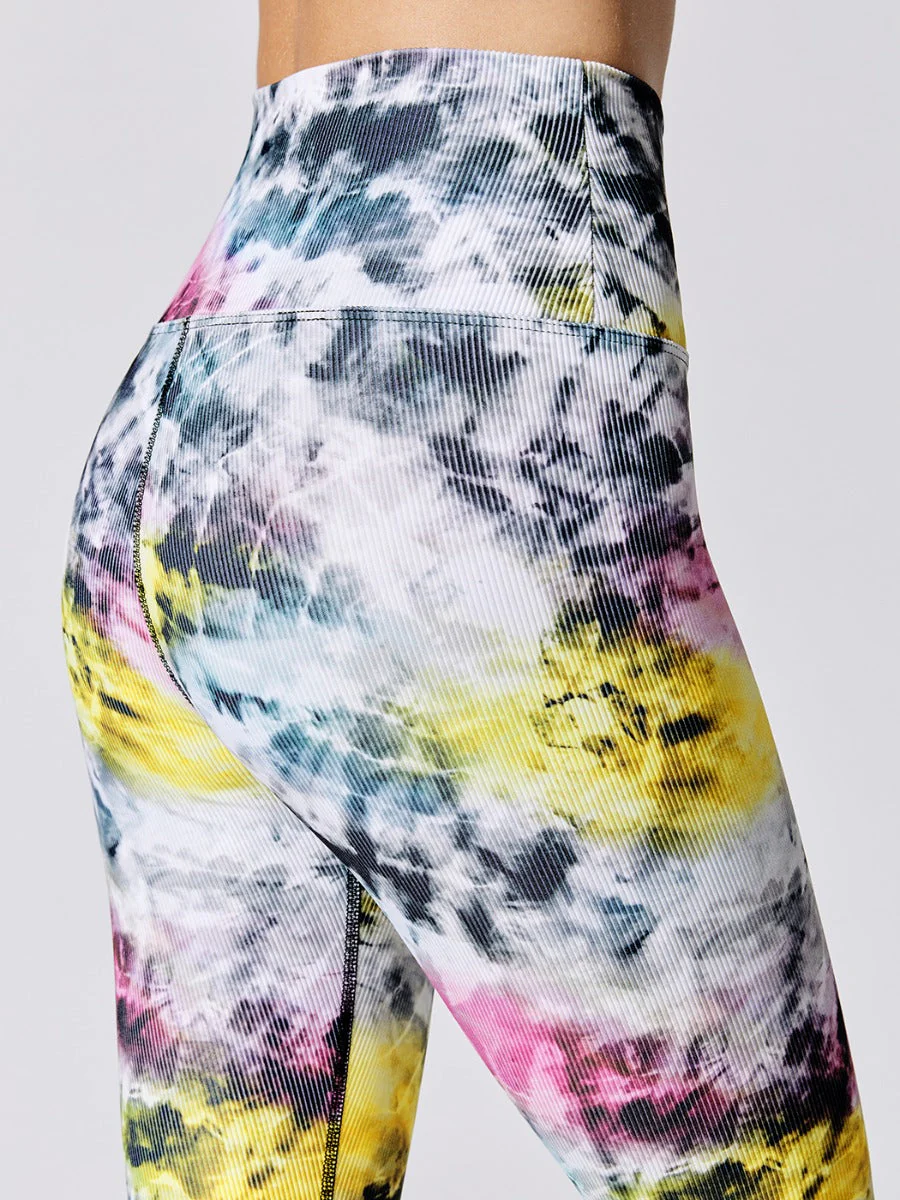 Ayla Legging - Bold Blue Tie Dye - Image 5