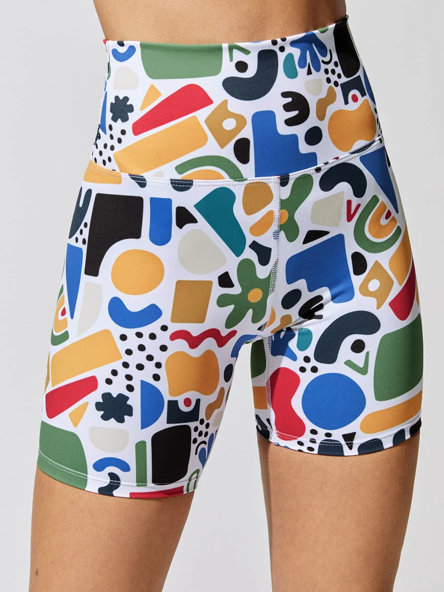 Bike Short - Abstract Shapes - Image 5