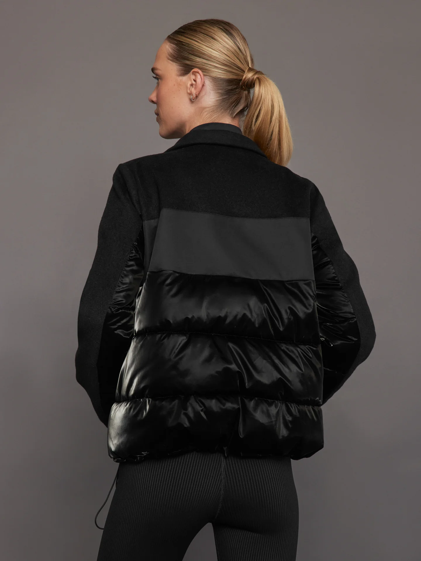 Blazer Puffer - Black - Image 3
