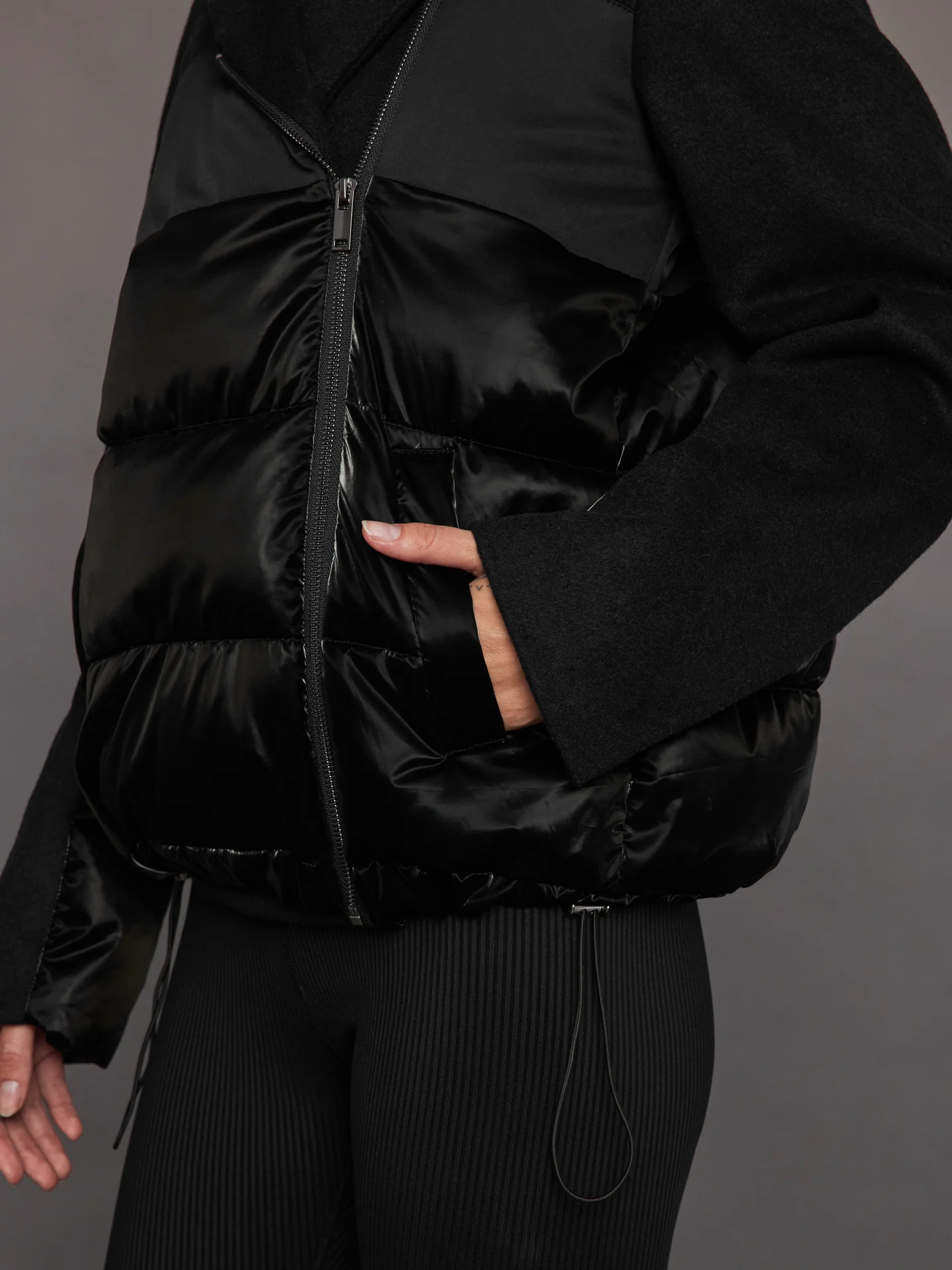 Blazer Puffer - Black - Image 4