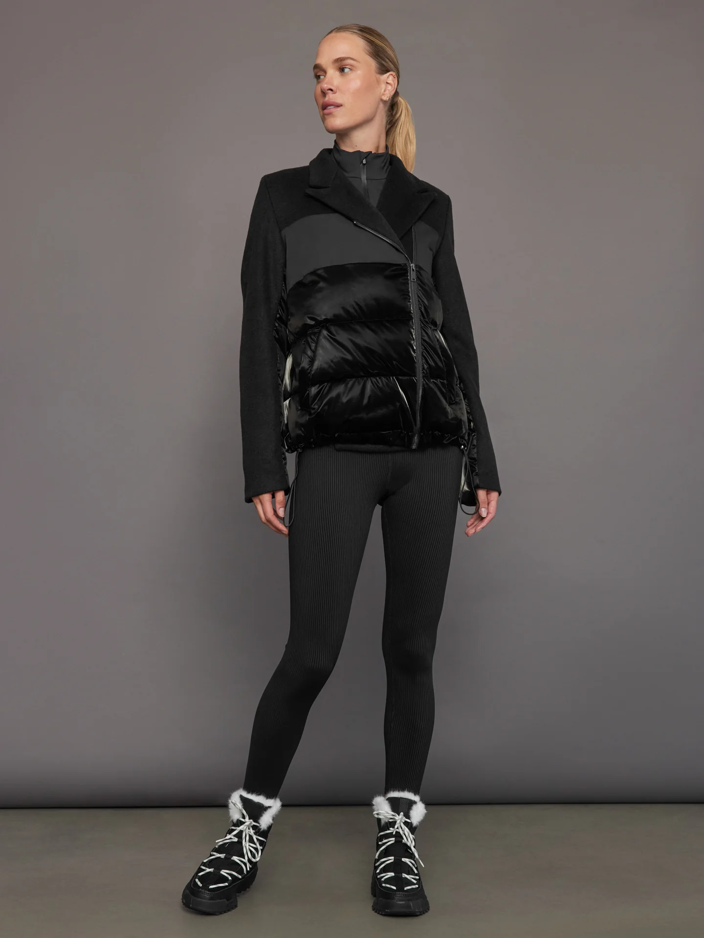 Blazer Puffer - Black - Image 5