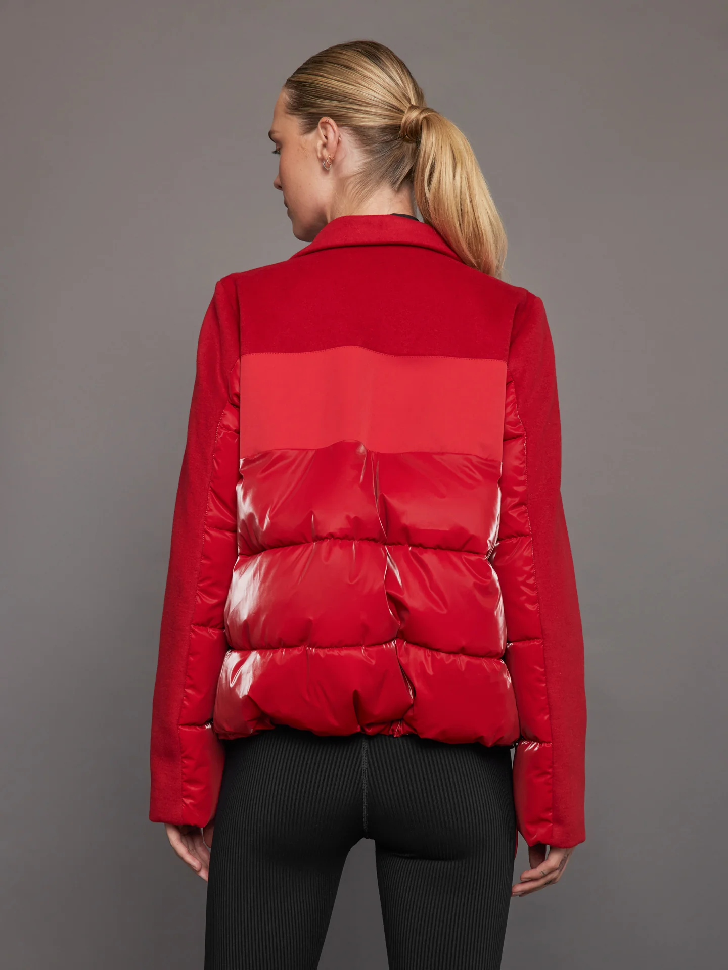 Blazer Puffer - Haute Red - Image 3