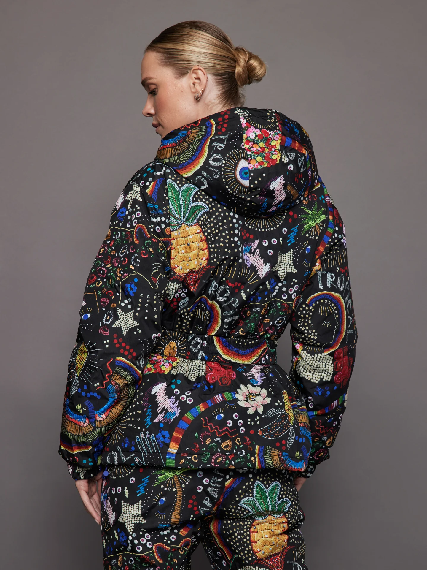 Borogodo Ski Jacket - Black - Image 3