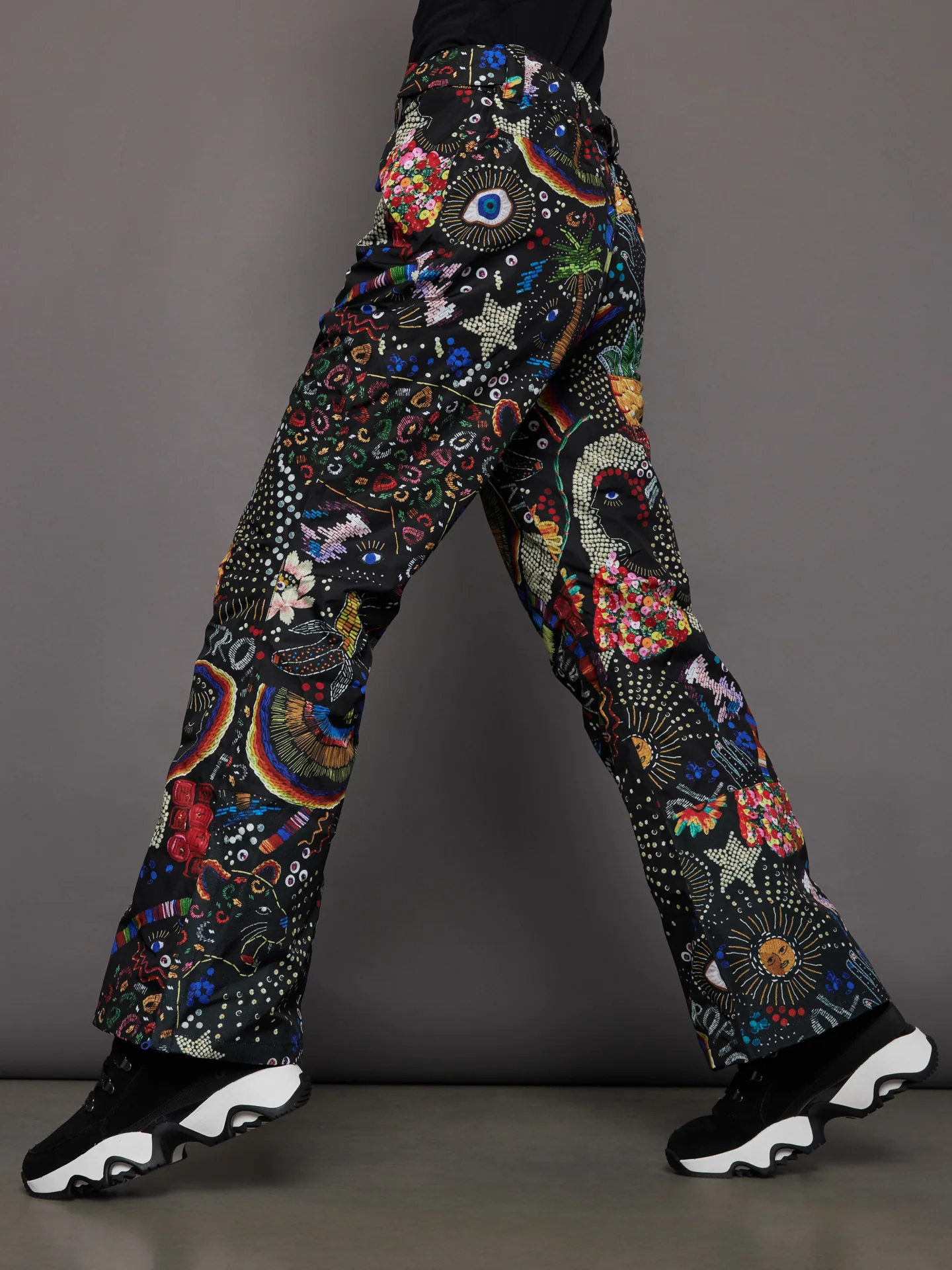 Borogodo Ski Pants - Black - Image 2