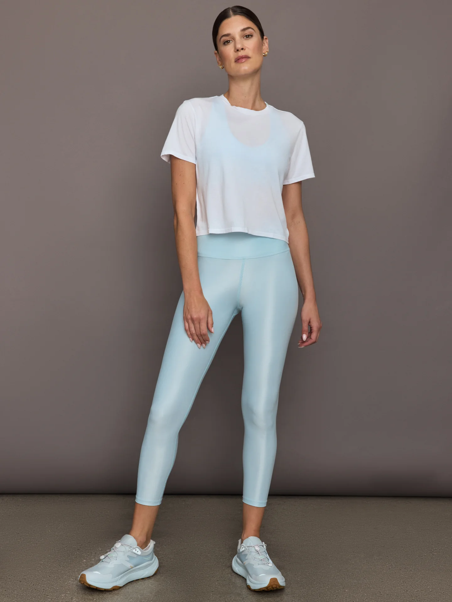 Boxy Crop Tee - White - Image 6