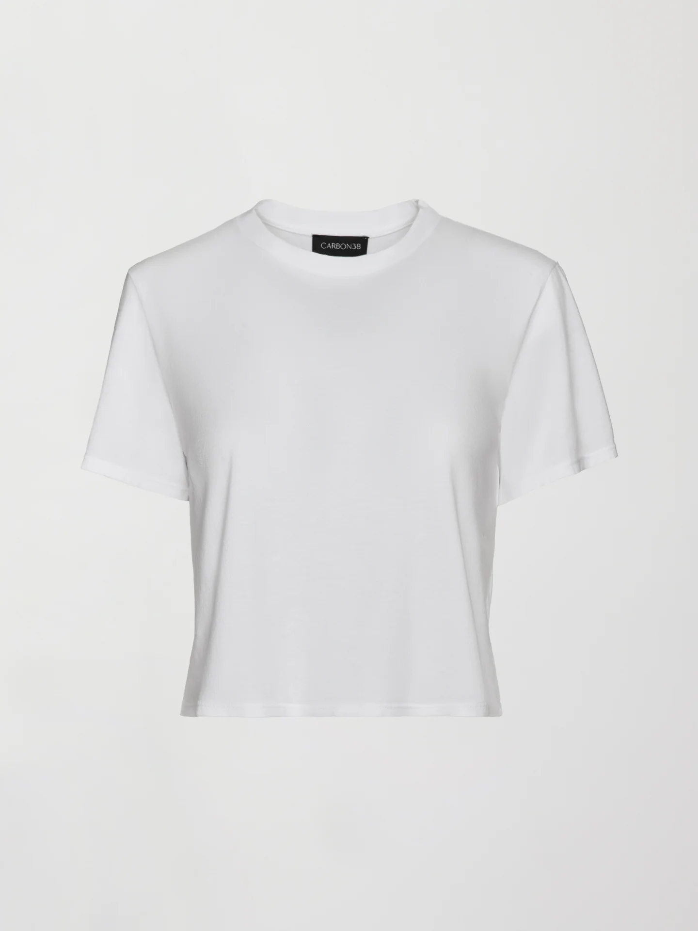 Boxy Crop Tee - White - Image 7