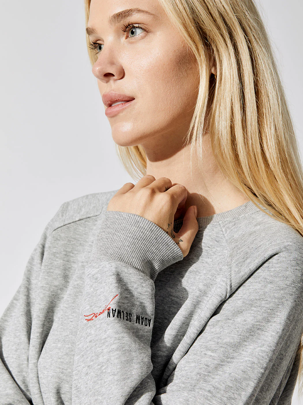 Boxy Pullover - Heather Grey - Image 4