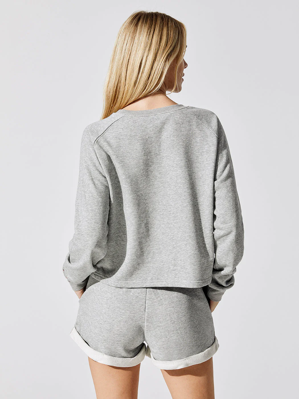 Boxy Pullover - Heather Grey - Image 6