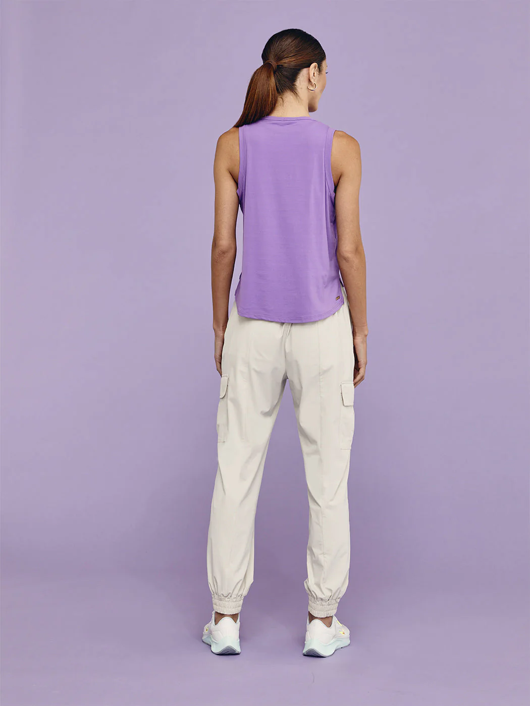 Breathe Tee - Amethyst - Image 5