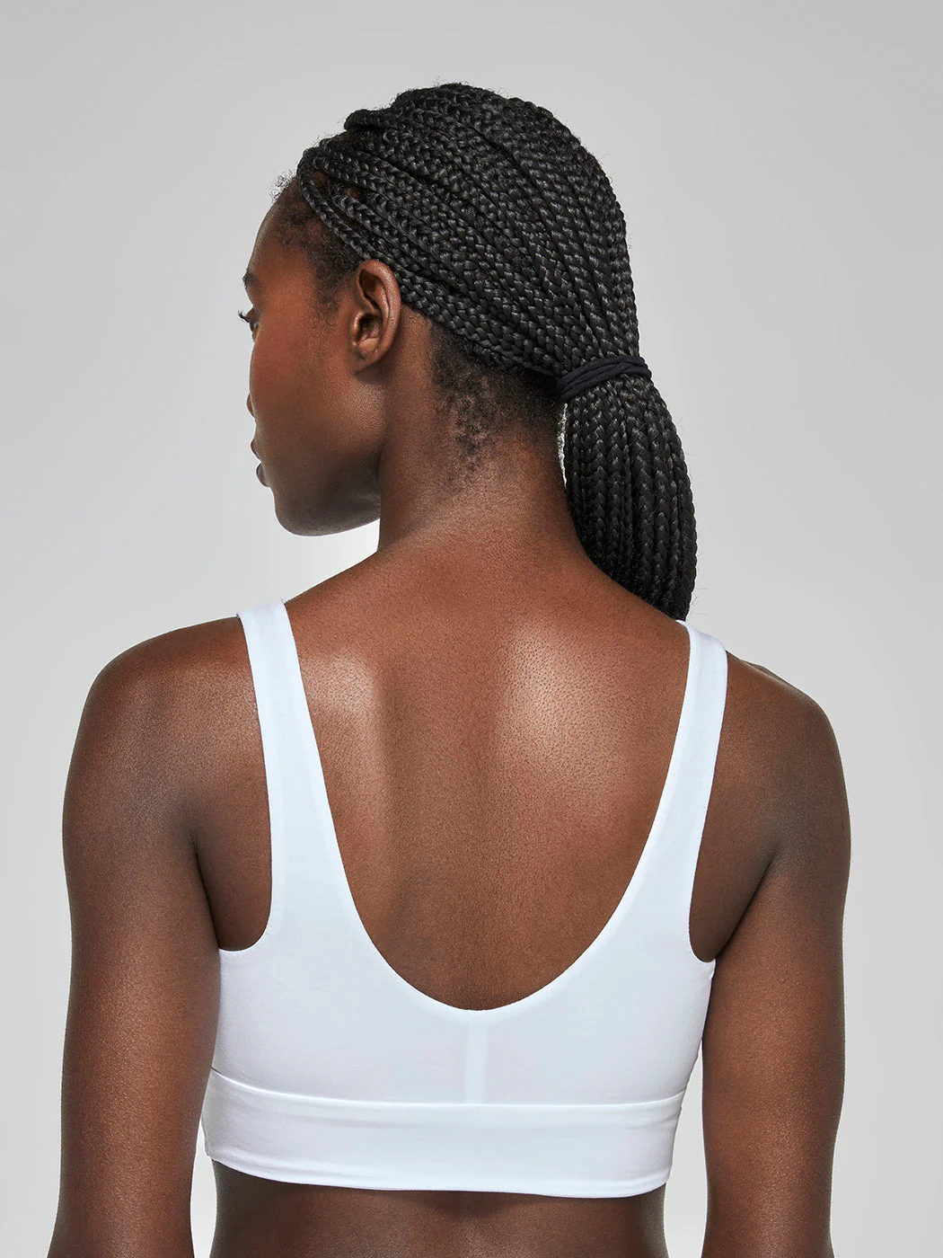 Butter Comfy Bralette - White - Image 2