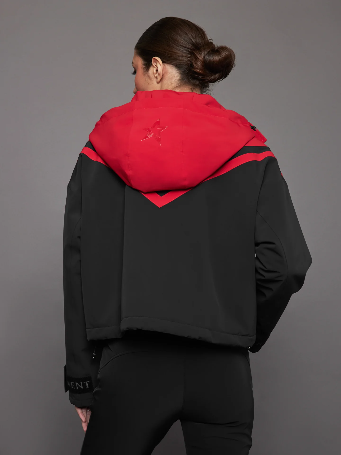 Calea Short Ski Jacket - Red - Image 3
