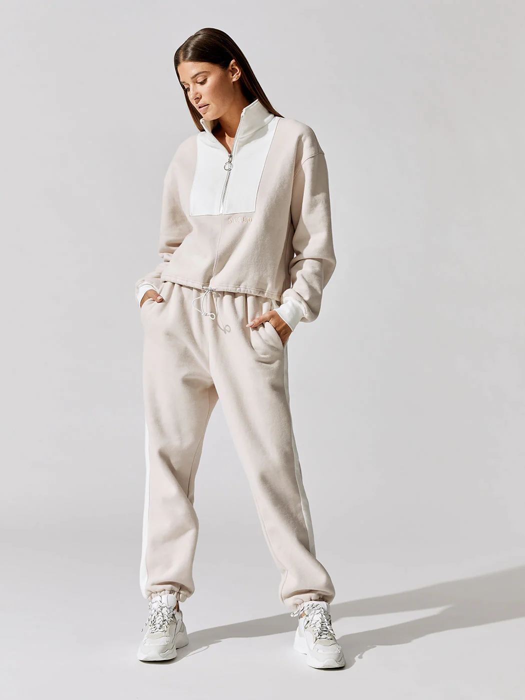 Cambrie Jogger - Crystal Grey-White - Image 4