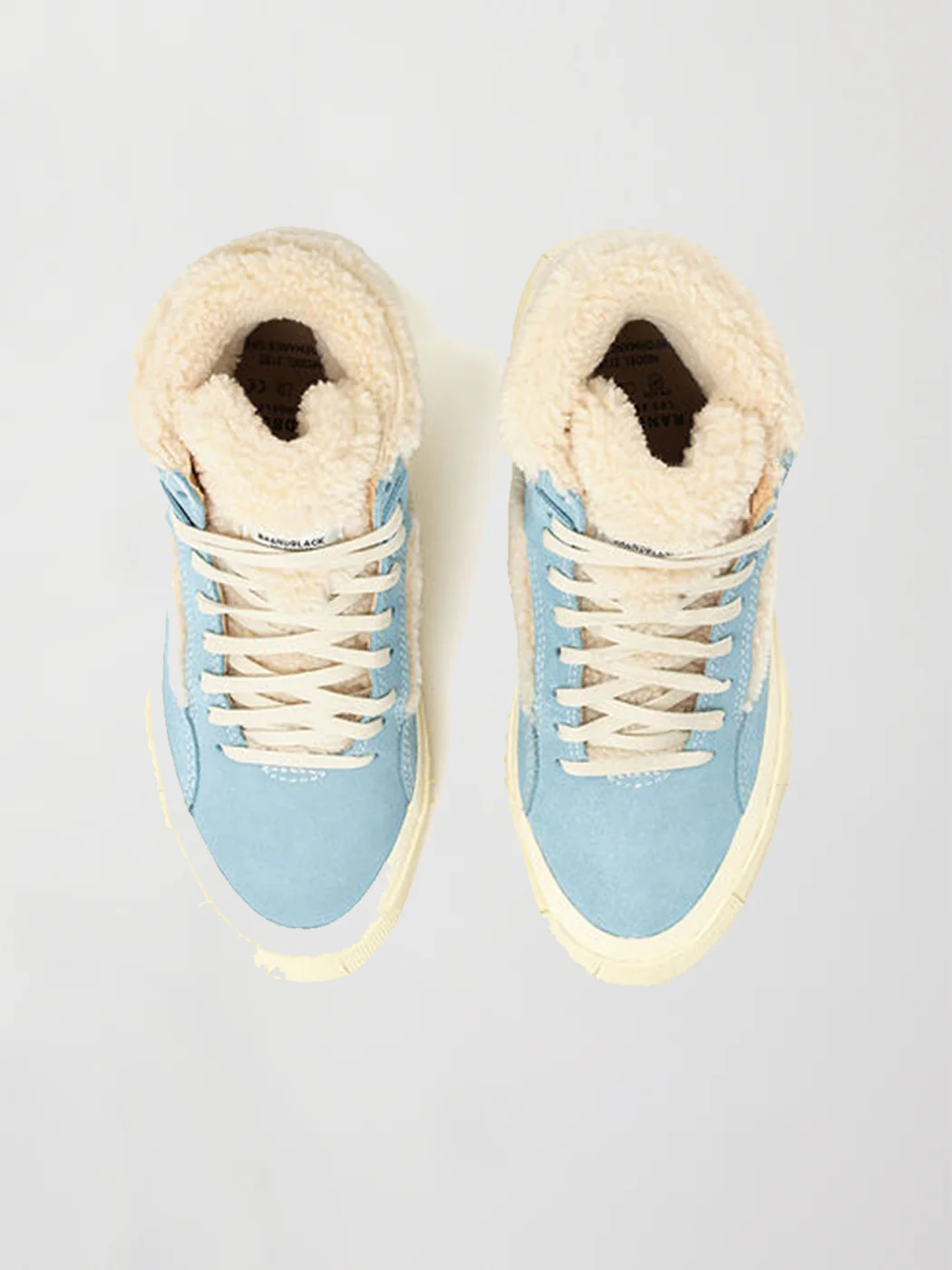 Capo Faux Shearling Sneakers - Suede/ Faux Shearling - Image 5