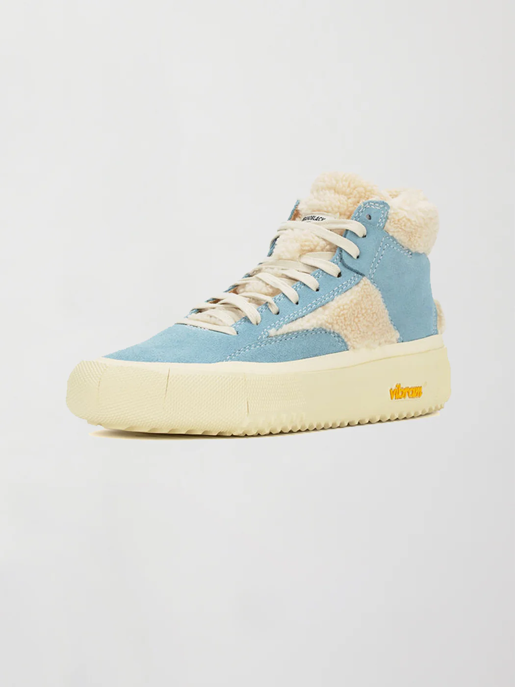 Capo Faux Shearling Sneakers - Suede/ Faux Shearling - Image 6