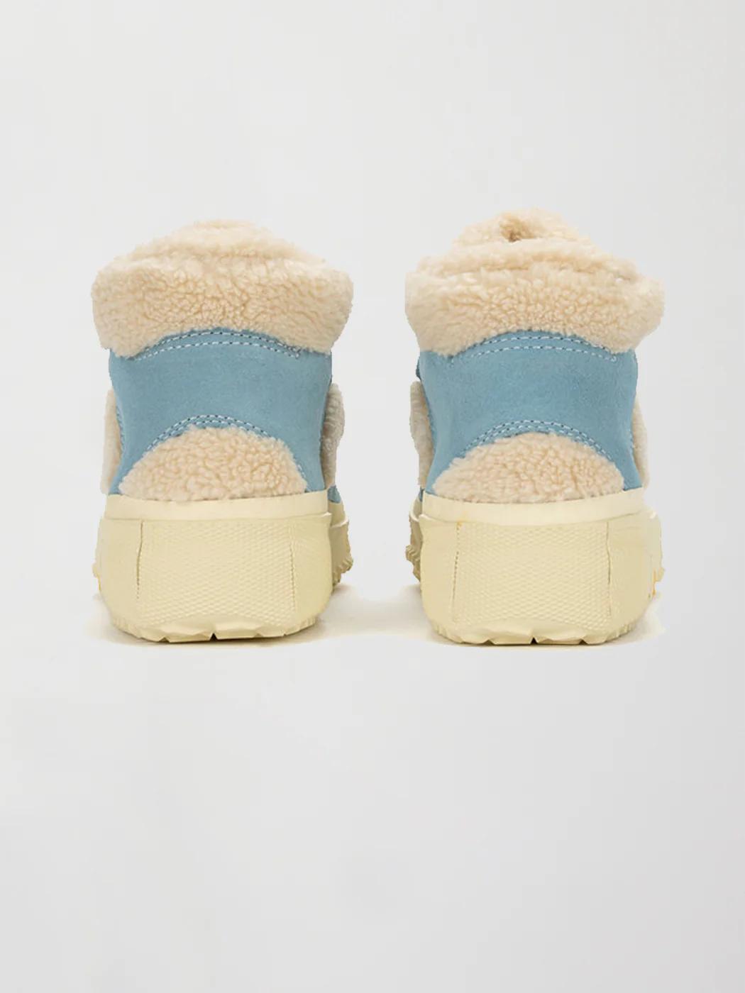Capo Faux Shearling Sneakers - Suede/ Faux Shearling - Image 7