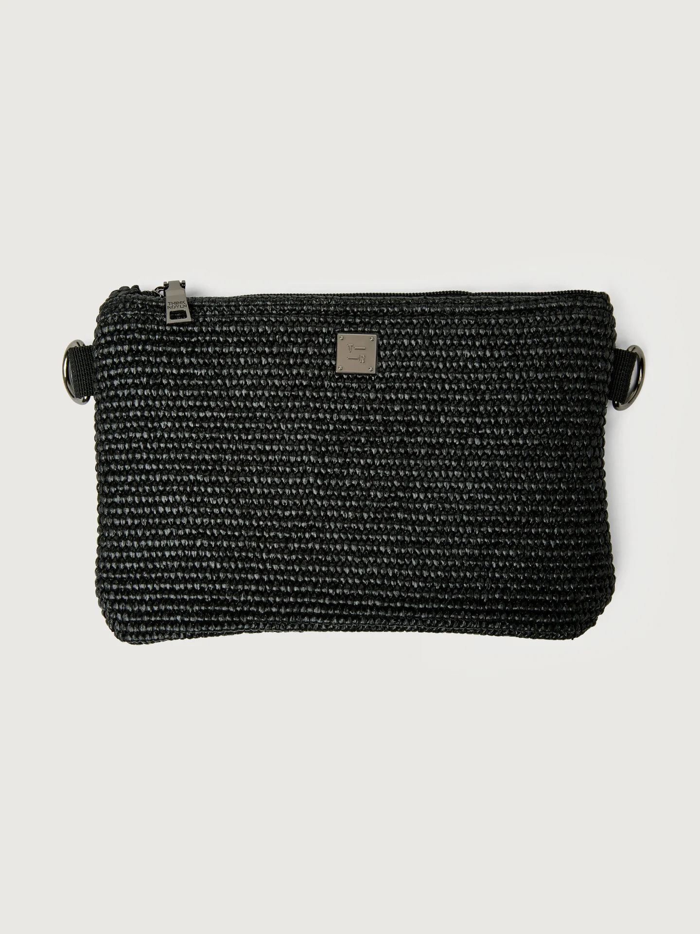 Capri Tote - Black Raffia - Image 4