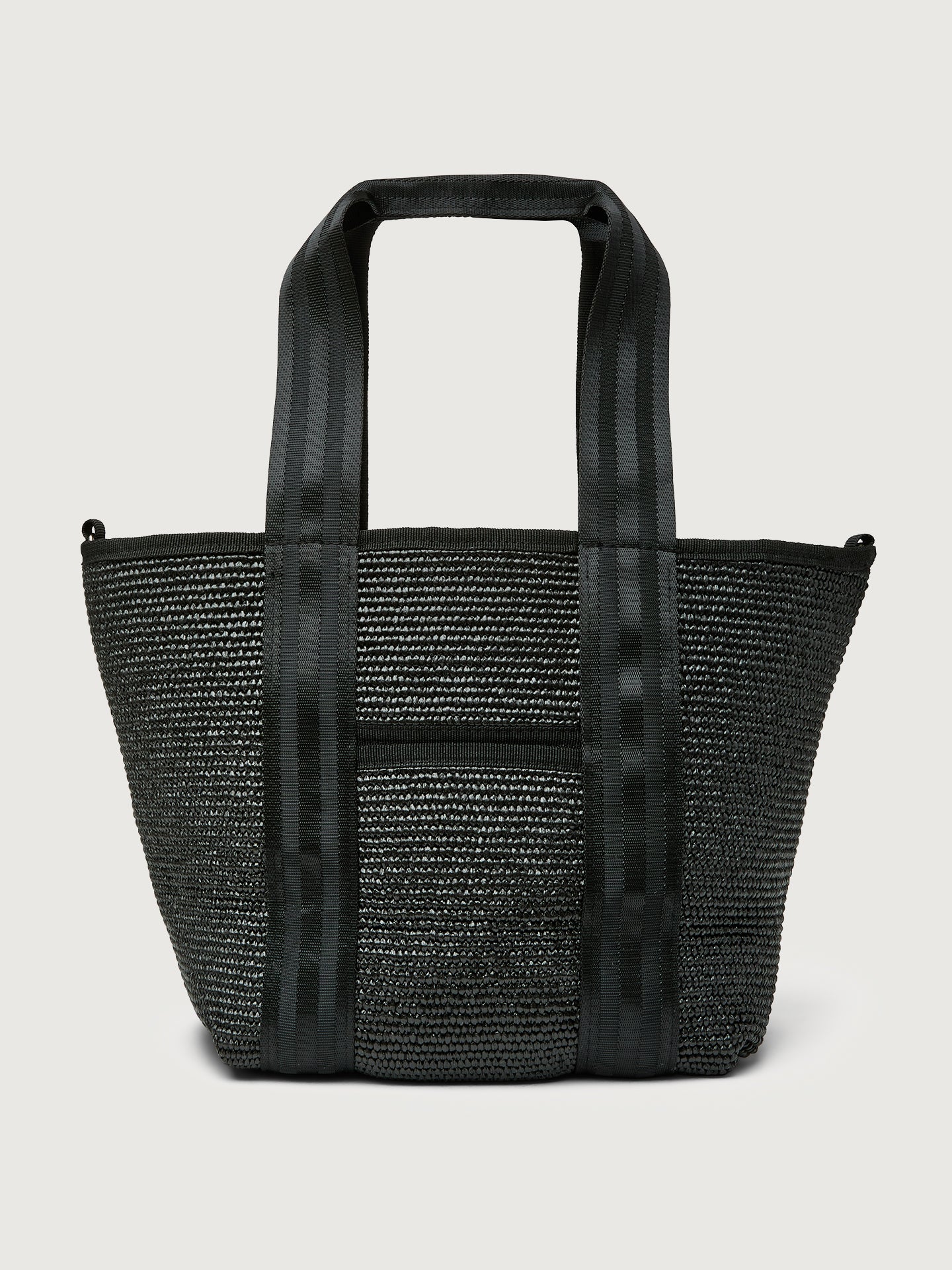 Capri Tote - Black Raffia - Image 7