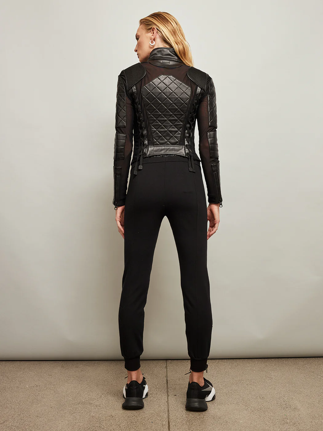 Cardiff Seamed Pant - Black - Image 6
