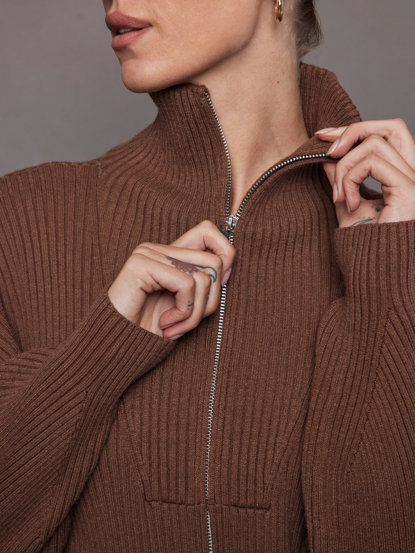 Carmen Knit - Cocoa Shell - Image 4