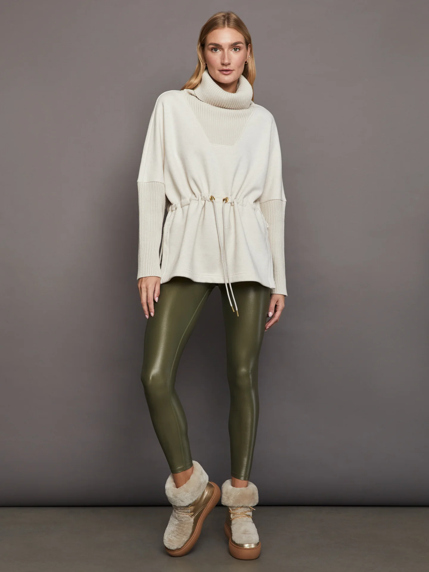 Cavello Longline Sweat - Birch Marl - Image 5