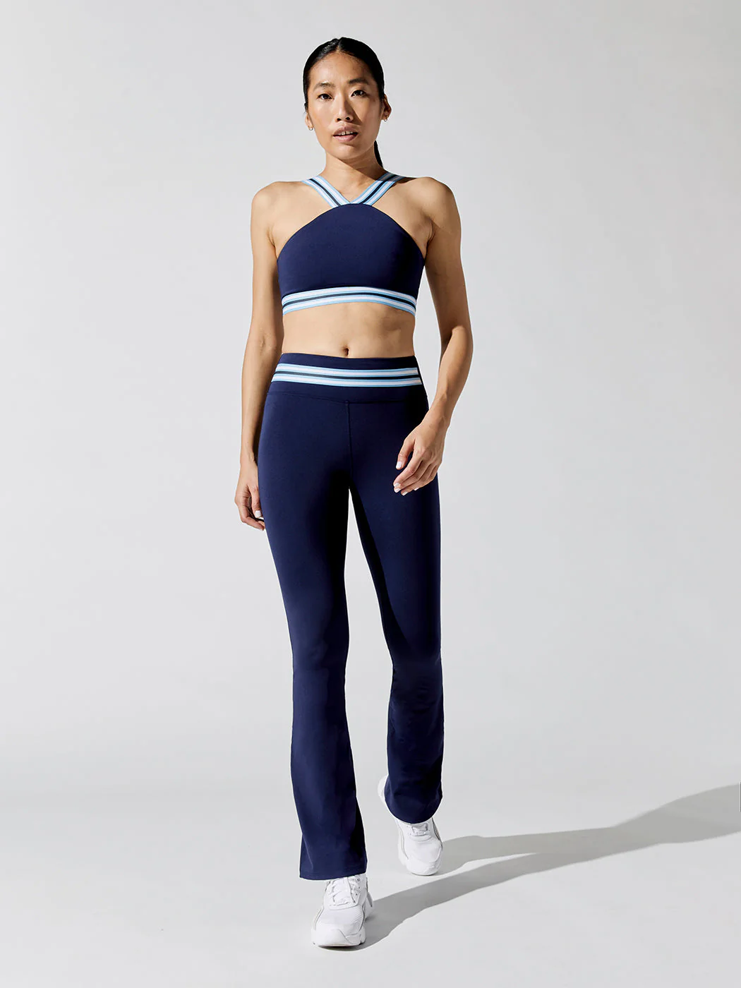 Champs Halter Sports Bra - Admiral Navy - Image 3