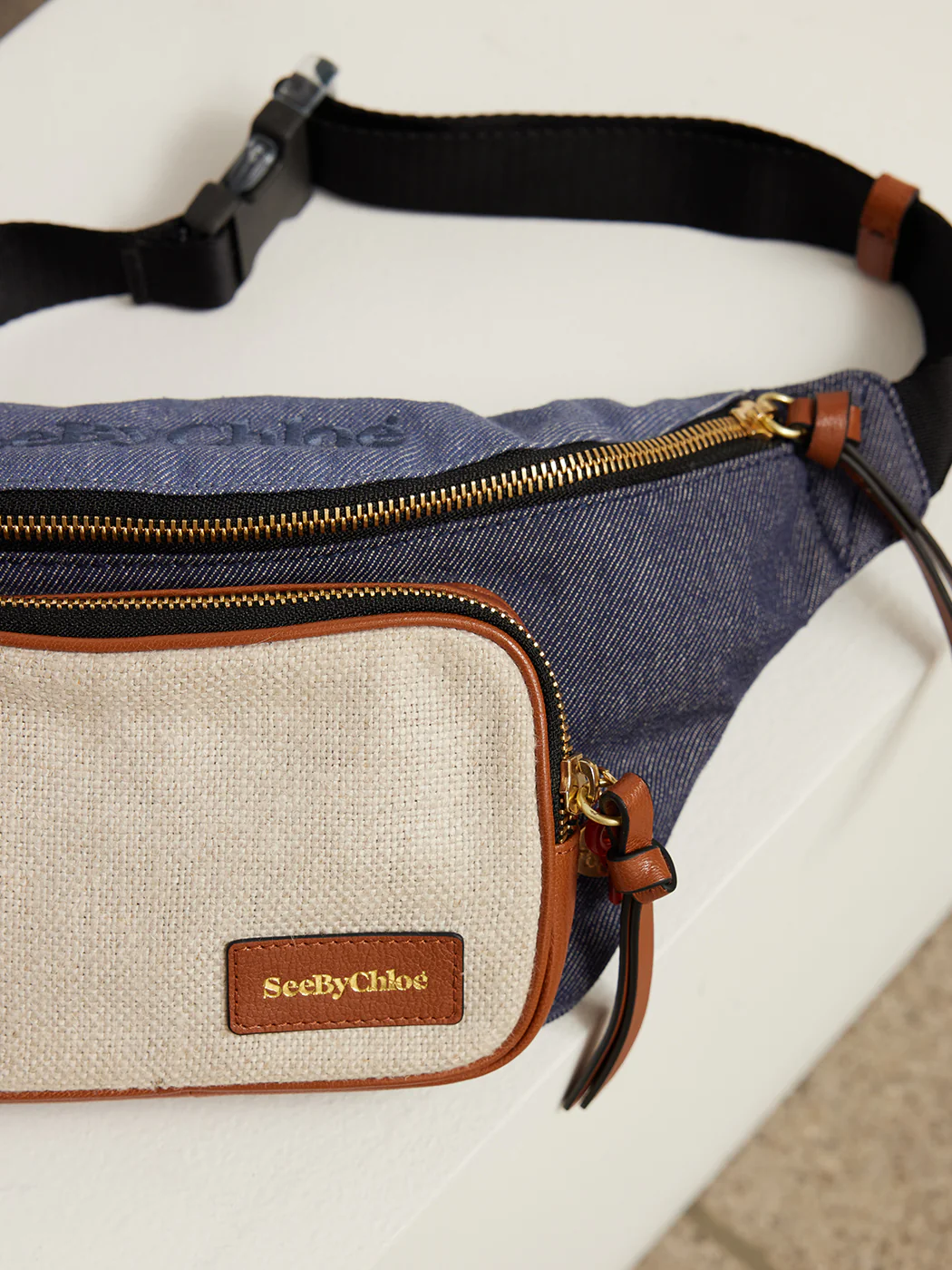 Tilly Belt Bag - Denim - Image 2